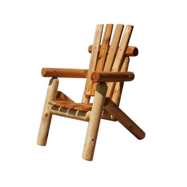 Premium White Cedar Outdoor Lawn Chair - Durable & Comfortable Patio Furniture for Garden, Backyard, and Poolside Relaxation