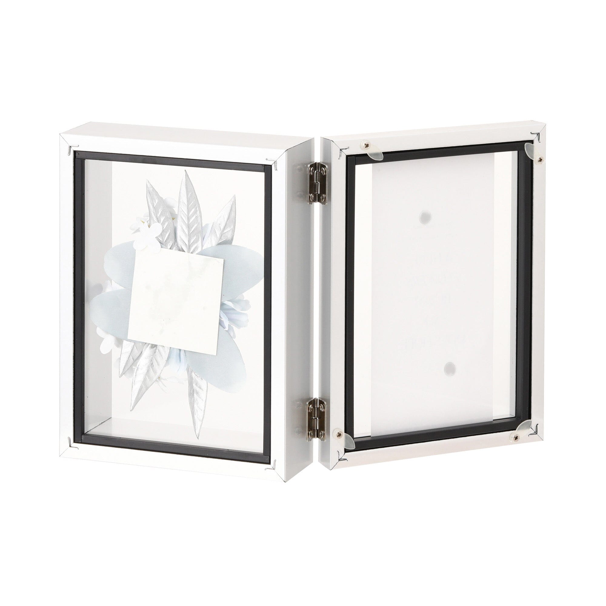 Blue Art Flower Frame - Elegant Wall Decor for Home, Office & Wedding | Perfect for Living Room, Bedroom & Event Decoration