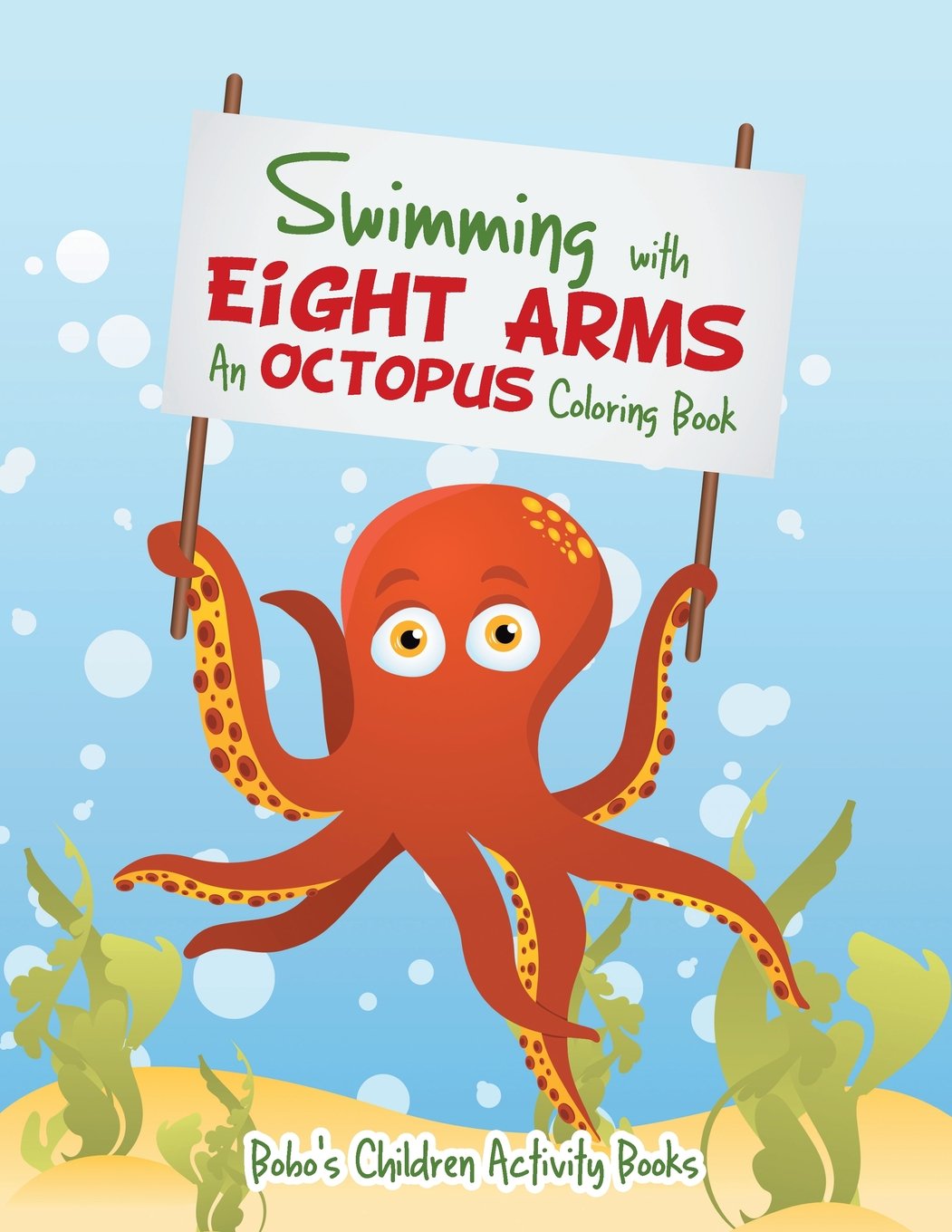 Octopus Coloring Book for Adults & Kids - Underwater Sea Life Marine Animal Designs for Relaxation & Creativity | Perfect for Stress Relief, Art Therapy & Ocean Lovers