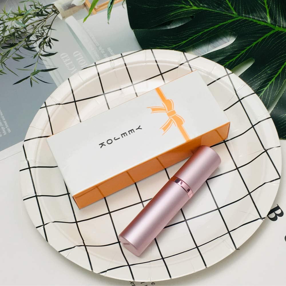 Refillable Travel Perfume Atomizer Bottle - 5ml Mini Portable Spray Container for Women & Men | Perfect for Flying, Purse, Vacation & Everyday Carry | Leak-Proof Essential for Travel, Gym, Office & Date Night