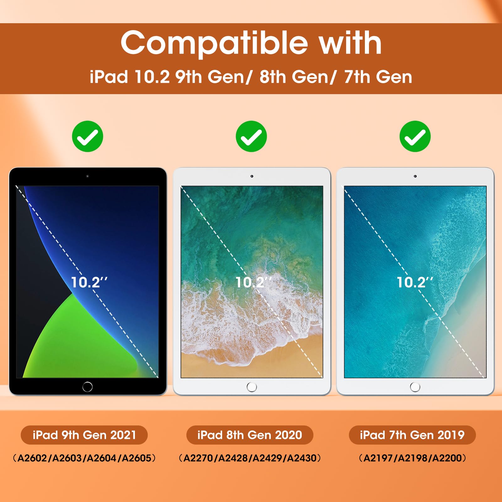 Premium iPad 9th/8th/7th Gen 10.2