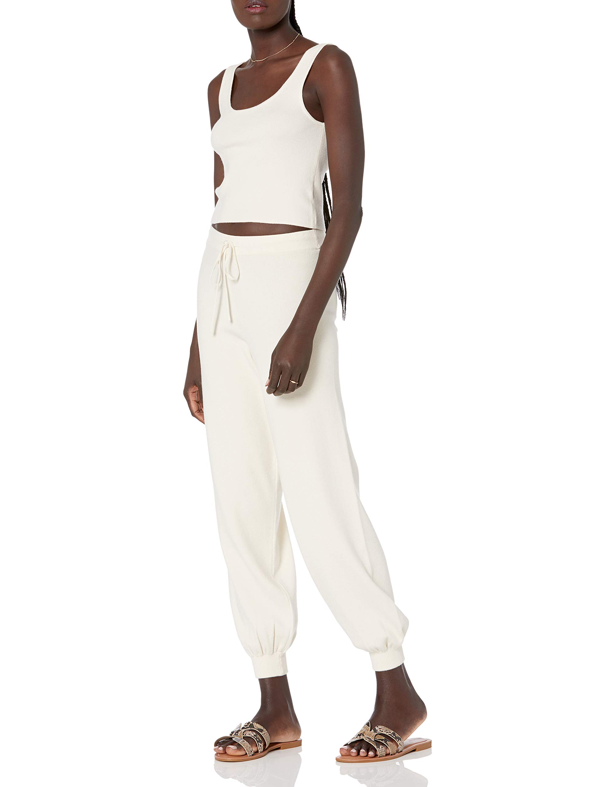 The Drop Women's Maddie Loose-Fit Supersoft Sweater Joggers - Cozy Lounge Pants for Home, Yoga & Casual Outfits