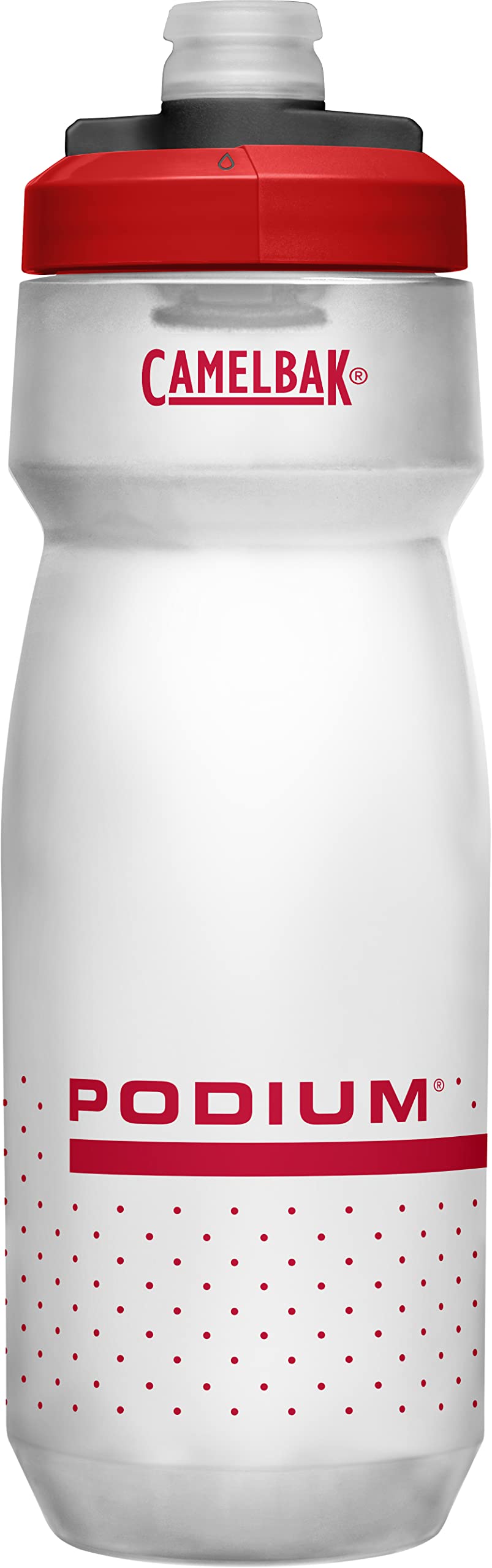 CamelBak Podium Bike Water Bottle - BPA-Free Cycling Water Bottle with Self-Sealing Jet Valve - Perfect for Road Biking, Mountain Biking & Outdoor Sports