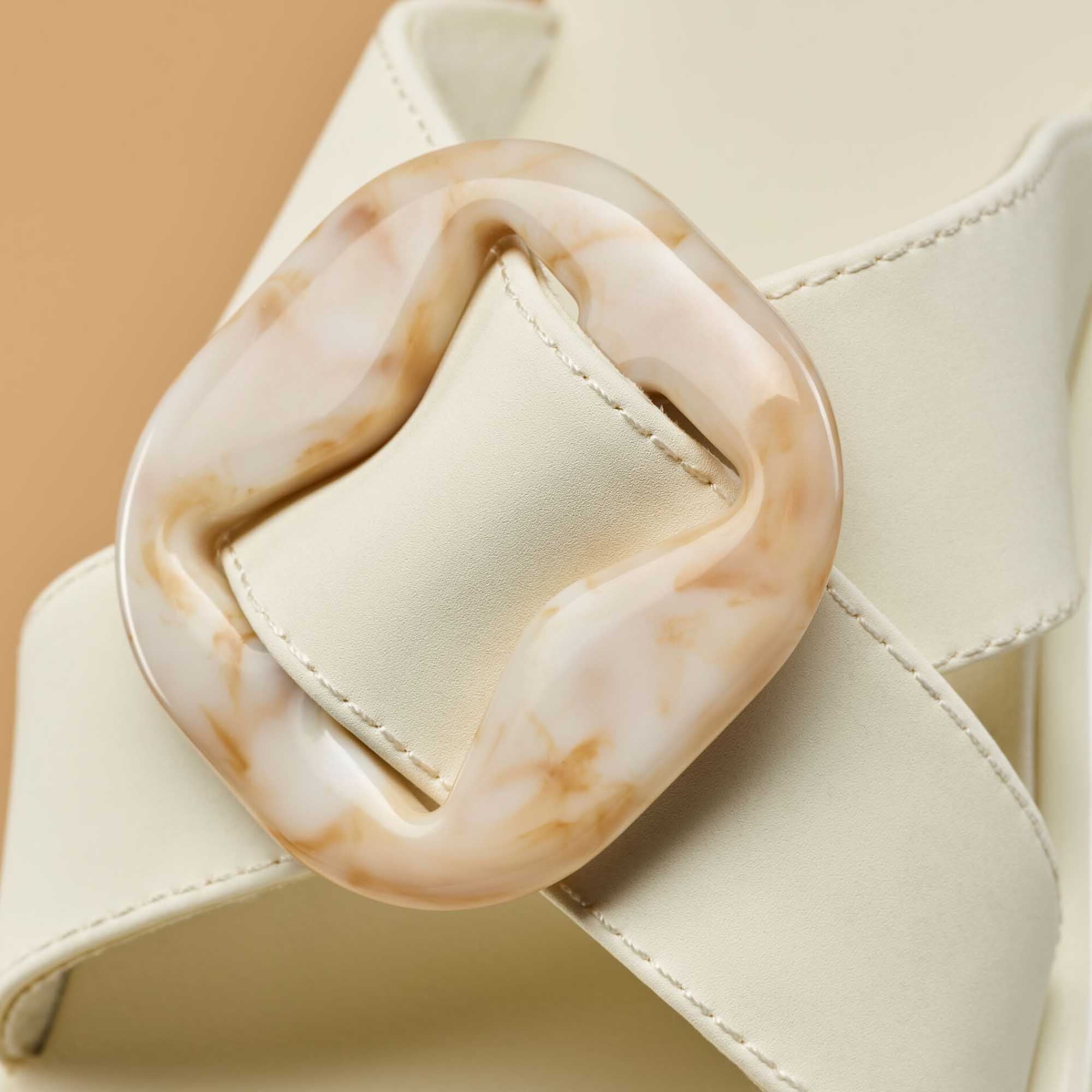 White Sand Slides - Comfortable & Stylish Summer Sandals for Women - Perfect for Beach, Pool, and Casual Outings