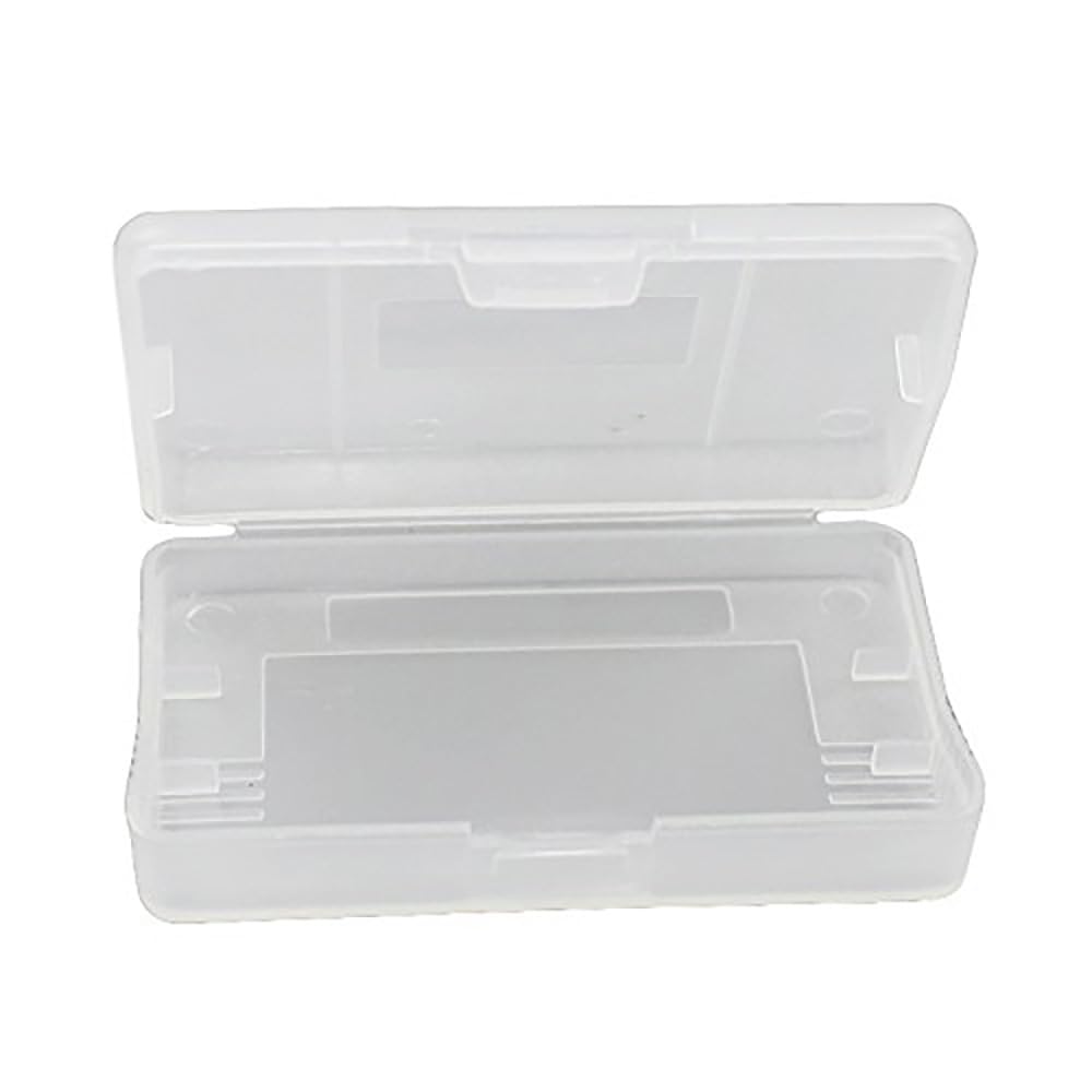 Clear Plastic Dust Cover Storage Case for Gameboy Advance SP, GBA SP, GBM - 10 Pack | Protective Game Card Cartridge Holder | Perfect for Organizing and Preserving Your Retro Gaming Collection