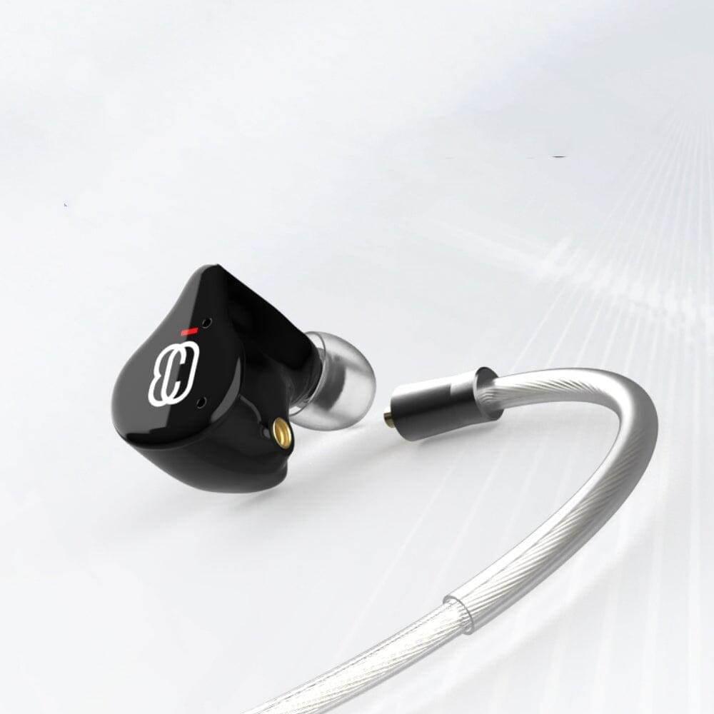 BGVP Q3 Hybrid TWS Earbuds with 1 BA + 1 DD Drivers, Bluetooth 5.3 Wireless IEMs - Perfect for Gym, Commuting & Music Lovers