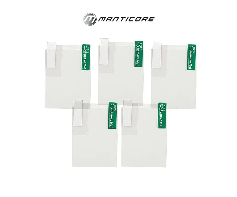 Minelab Manticore Screen Protector 5 Pack - Tempered Glass, Anti-Scratch, HD Clear - Perfect for Metal Detecting & Outdoor Adventures