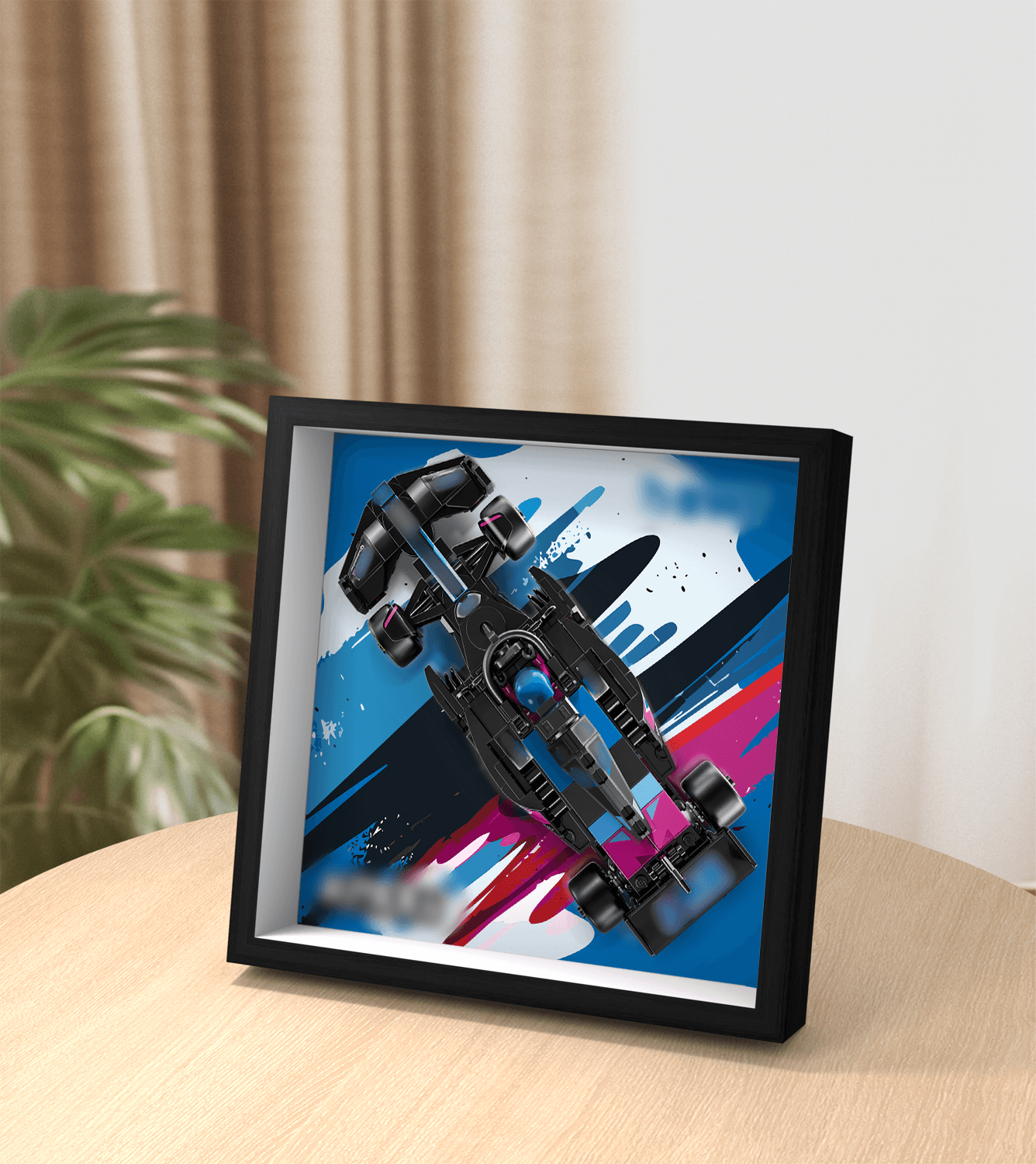 LEGO Speed Champions Display Frame - Showcase Your LEGO Car Collection - Perfect for Home Decor, Office Display, and LEGO Enthusiasts