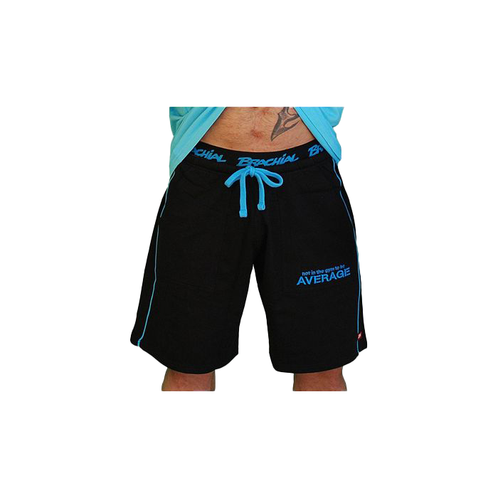 Brachial Shorts for Men - Breathable & Comfortable Spacy Black/Blue - Perfect for Running, Gym Workouts & Casual Wear