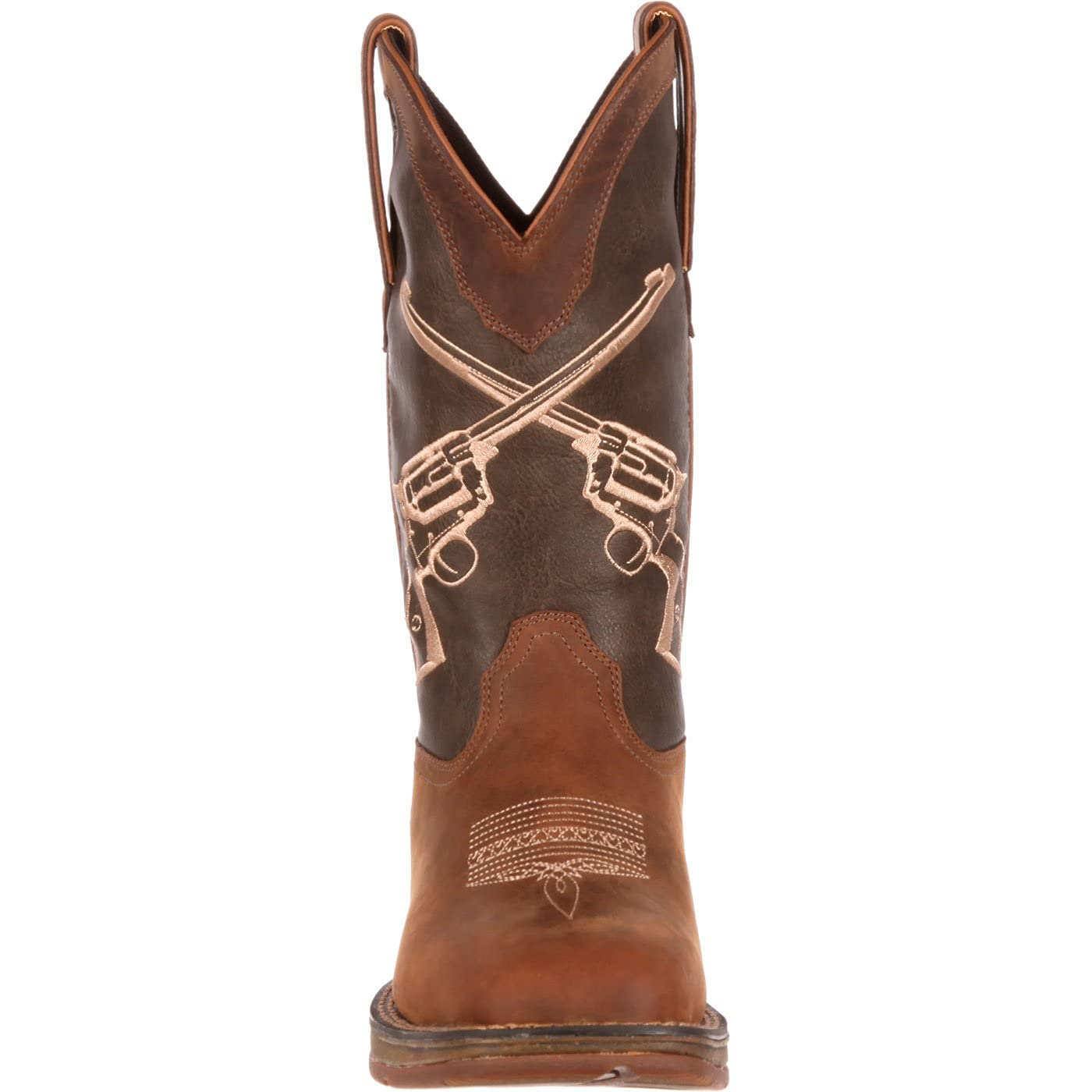 Durango Men's Rebel Western Boot - Genuine Leather Cowboy Boots for Men - Durable & Comfortable Riding Boots for Country, Rodeo & Outdoor Adventures