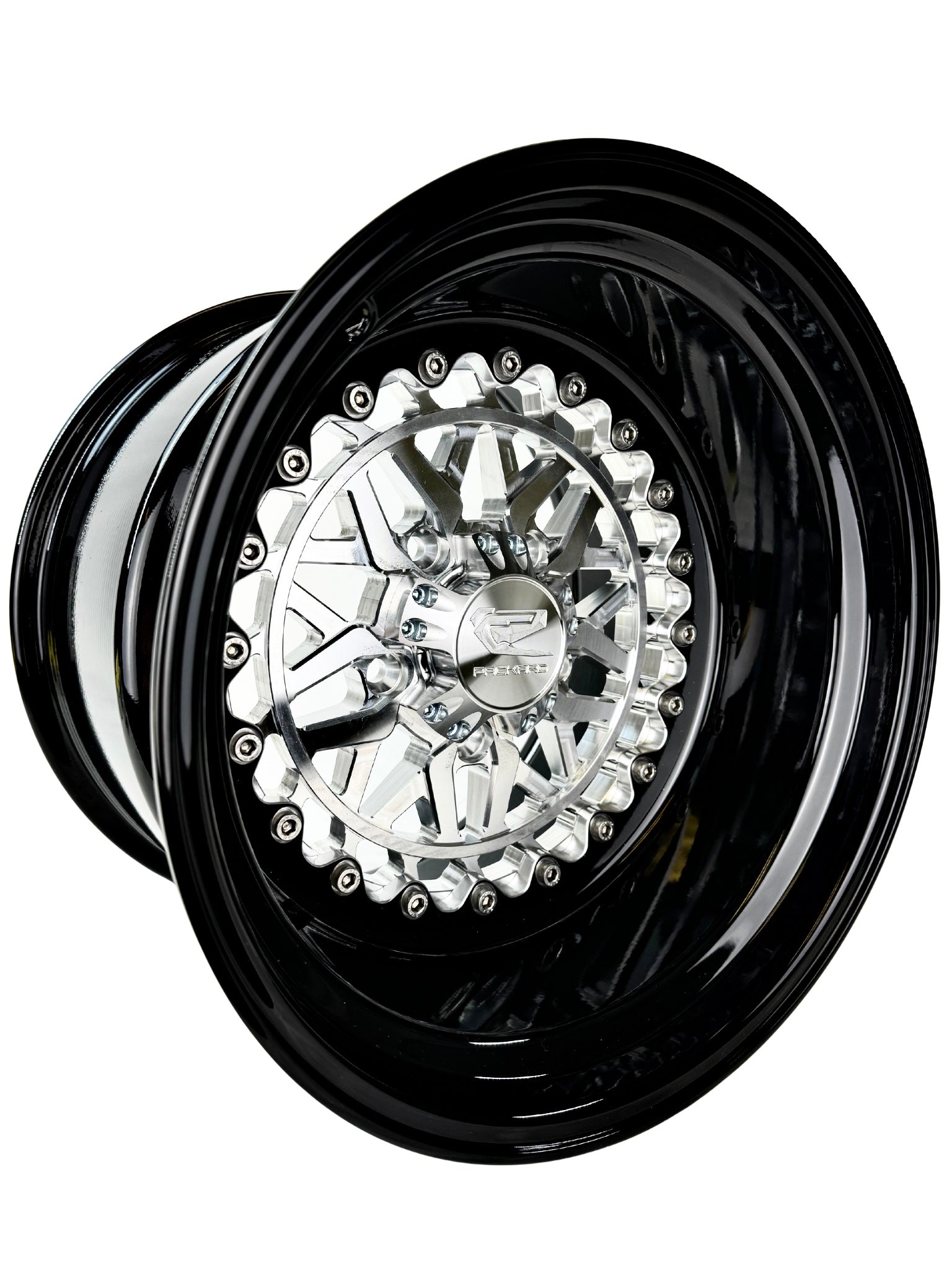 Apollo FF Forged Silver RZR PRO R 5X4.5 Wheels - High-Performance Off-Road Rims for UTVs & Side-by-Sides - Perfect for Trail Riding, Mudding & Desert Racing