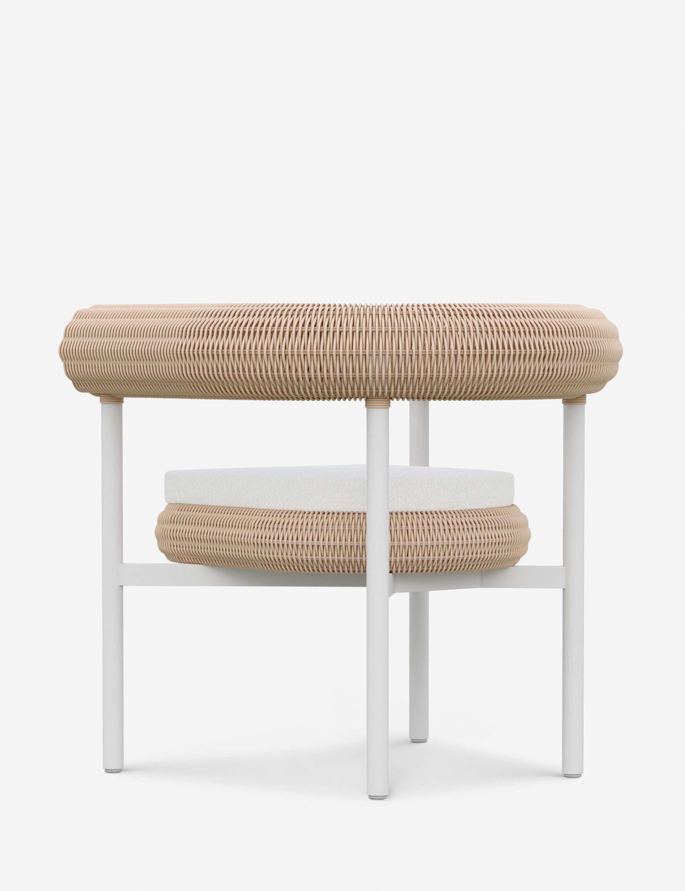 Castaneda Indoor Outdoor Dining Chair - Weather-Resistant Patio & Kitchen Seating for Restaurants, Cafes & Home Use