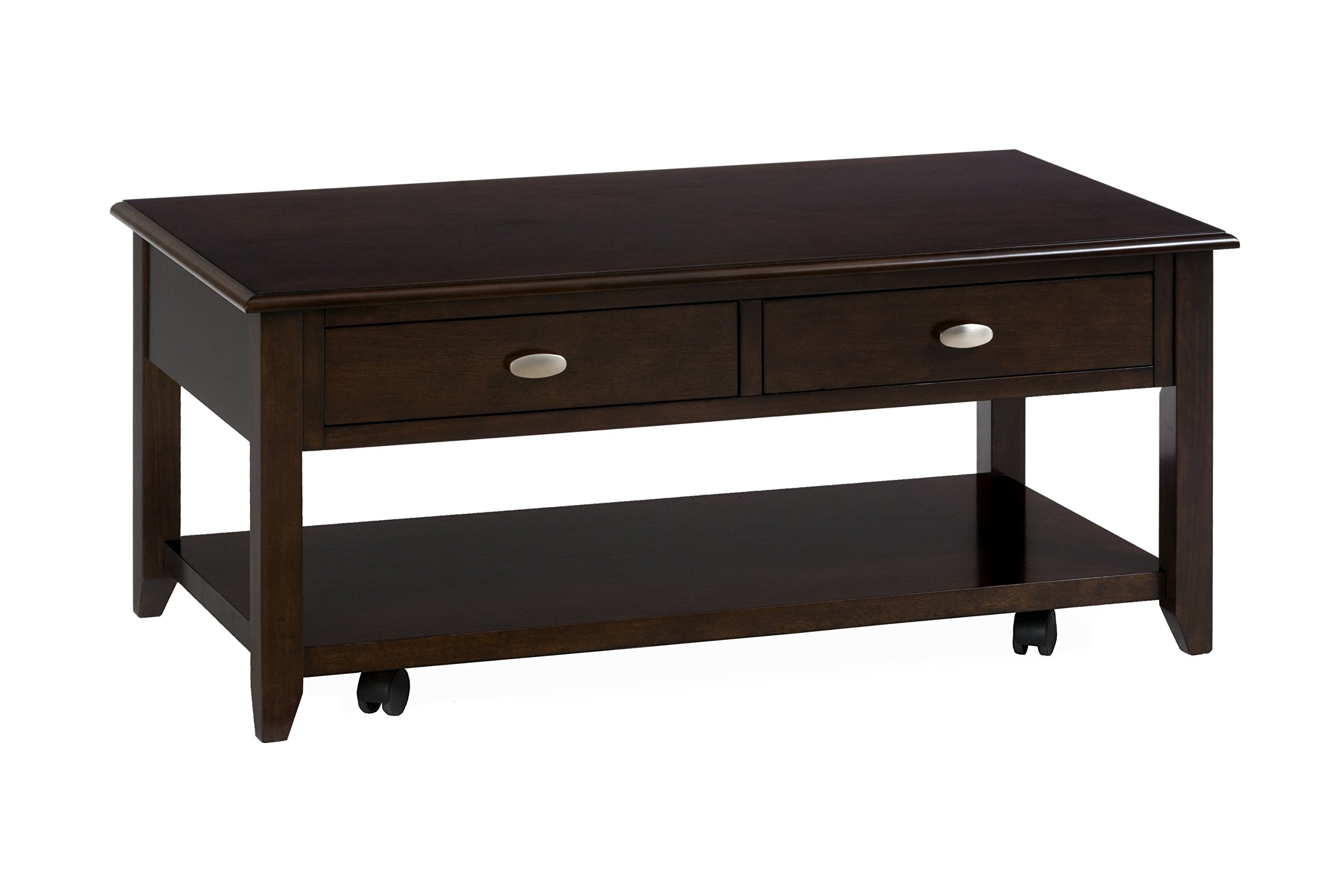 Contemporary Merlot Coffee Table 44