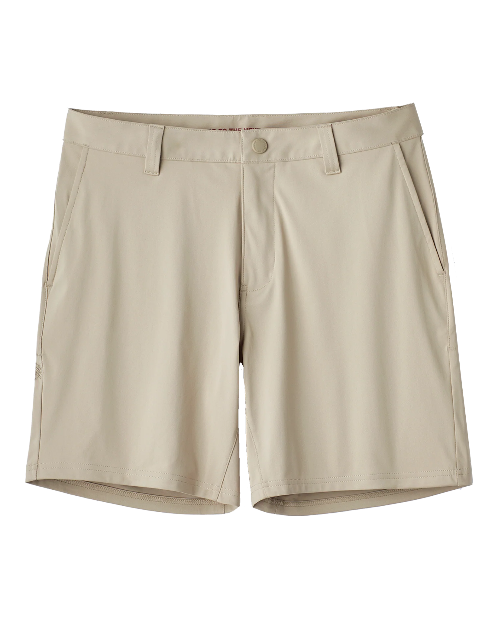 Rhone Men's 7 Inch Commuter Shorts - Quick-Dry, Stretchable & Breathable Active Shorts for Running, Gym & Travel | Khaki Color