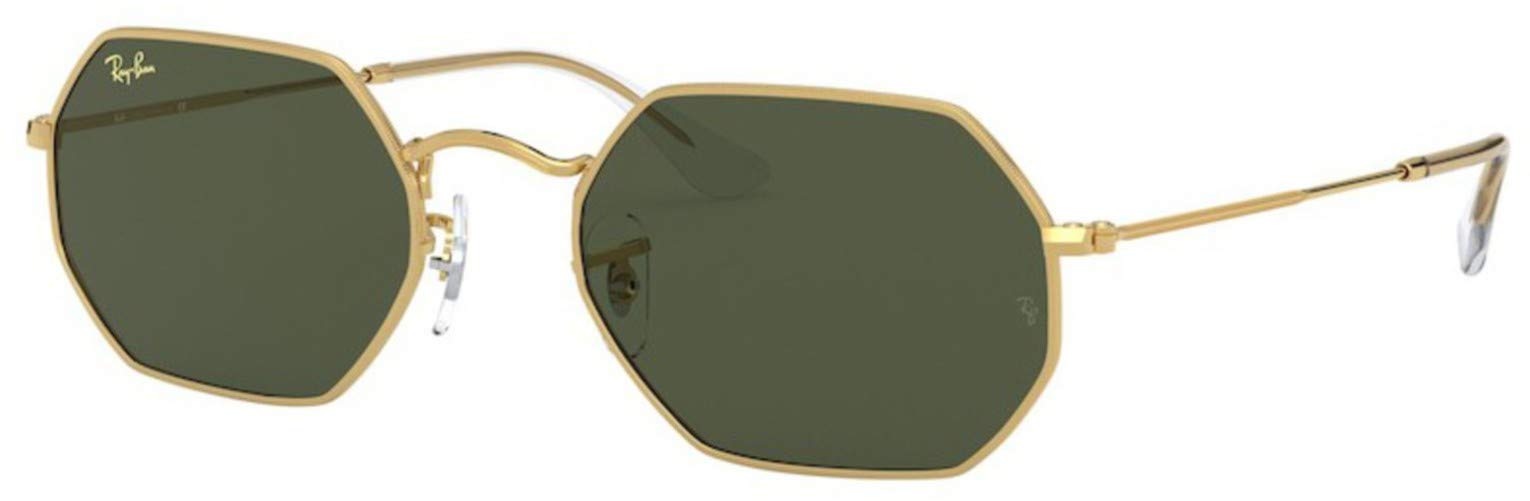 Ray-Ban RB3556 Octagonal Sunglasses for Men & Women - Polarized UV Protection - Stylish Retro Fashion - Perfect for Driving, Beach & Outdoor Activities