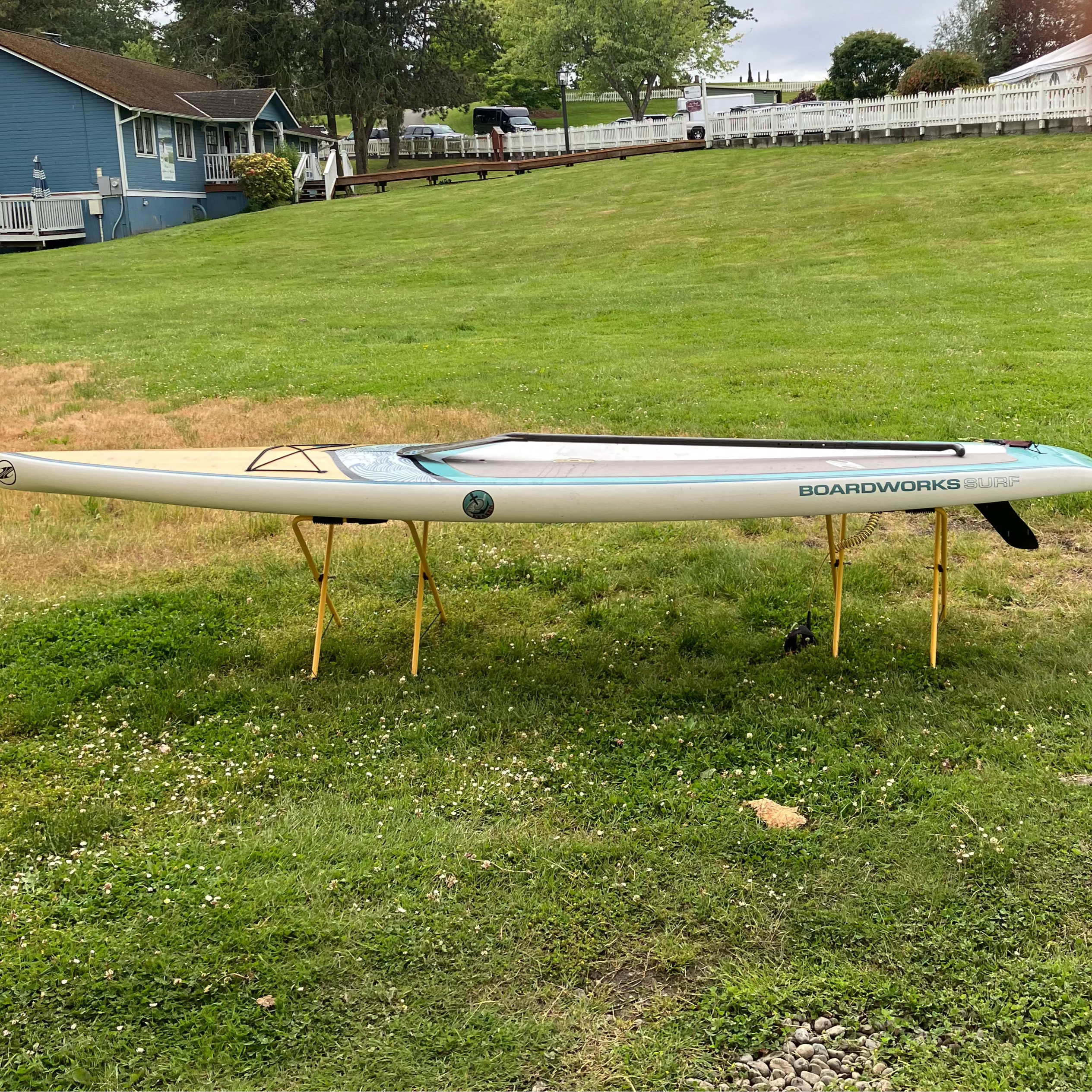 Boardworks Kraken Touring Inflatable Stand Up Paddle Board (SUP) - Lightweight & Durable for Ocean & Lake Adventures - Perfect for Yoga, Fishing & Family Fun
