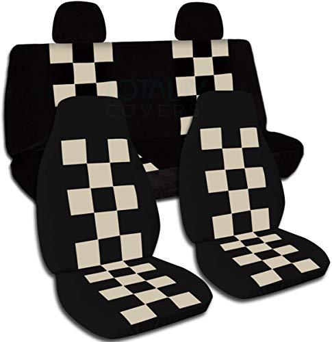 Black and Sand Checkers