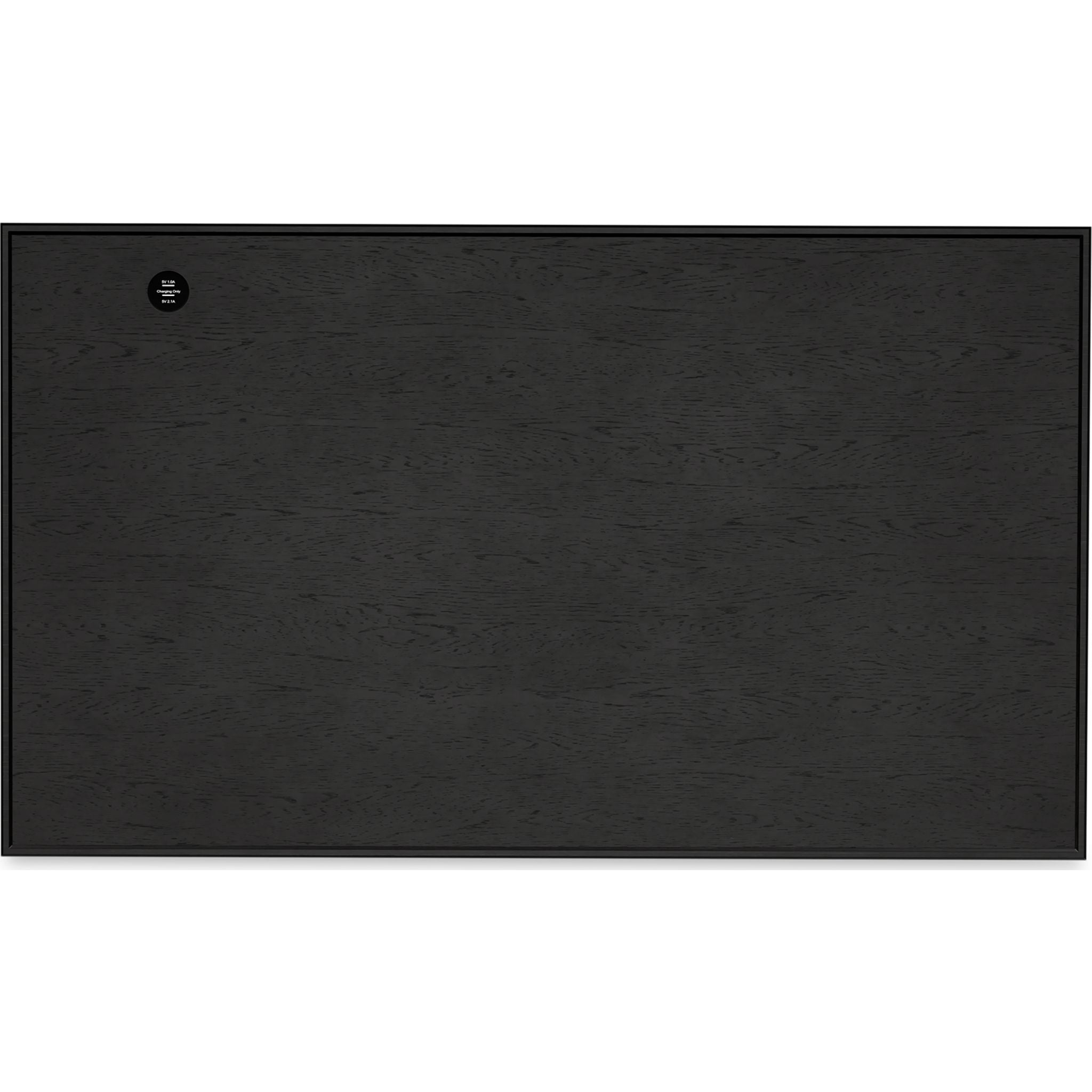 Beckincreek Black Office Desk - Modern Writing Desk for Home & Office Workspace, Study, and Computer Use