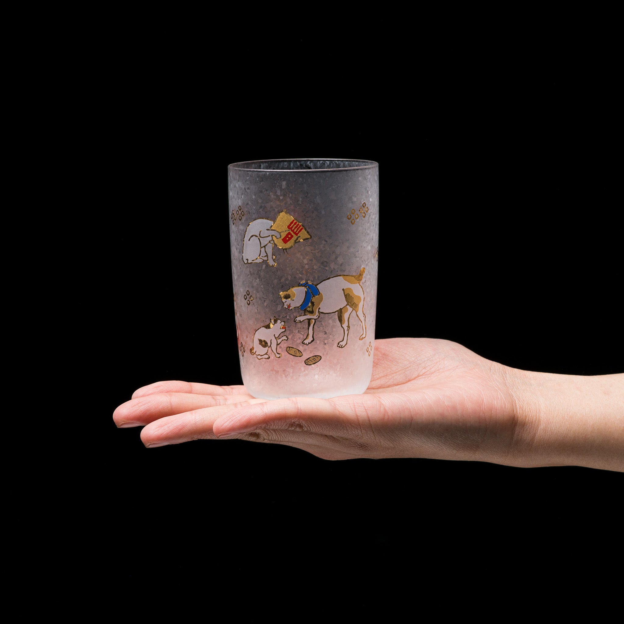 Lucky Animals Craft Beer Glass Set with Gift Box - Cat Design for Beer Enthusiasts | Perfect for Home Bars, Parties, and Gifts
