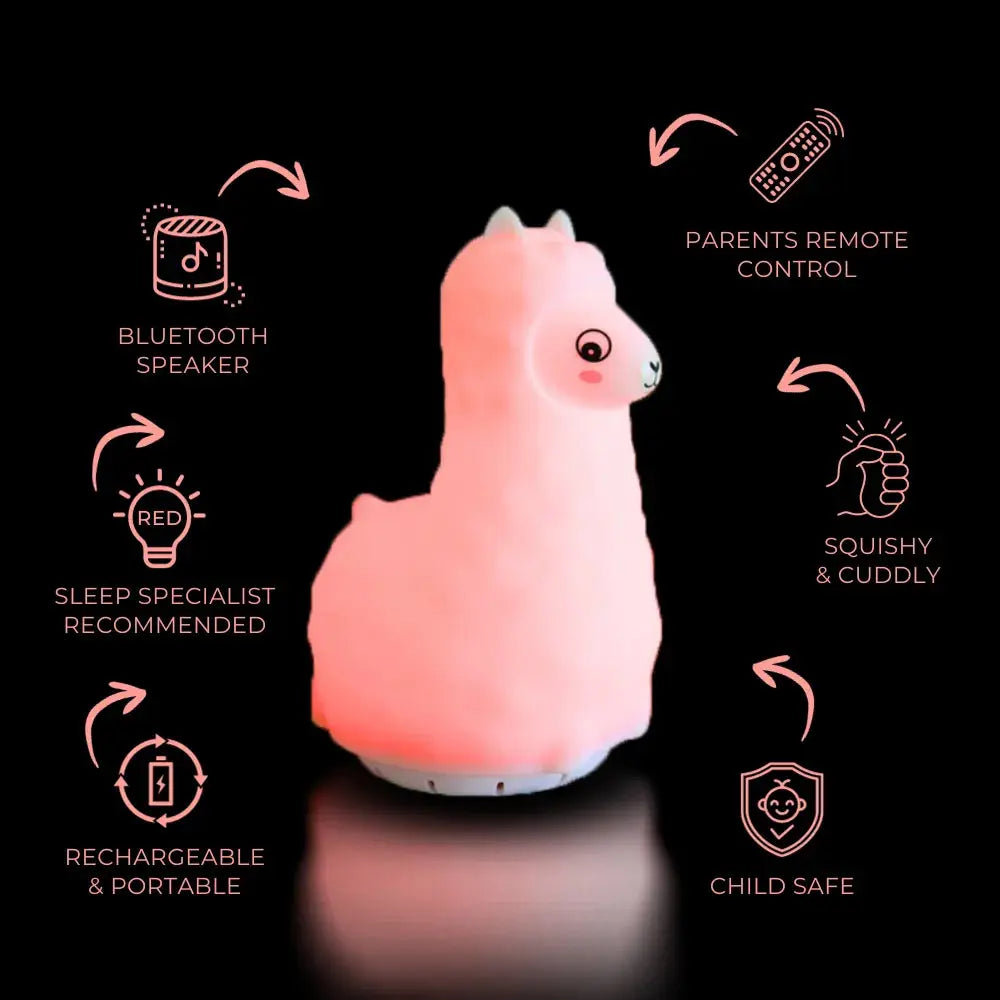 Duski Dream Guardian: Cute Llama Plush Toy for Kids & Adults - Perfect for Bedroom Decor, Gifts, and Stress Relief