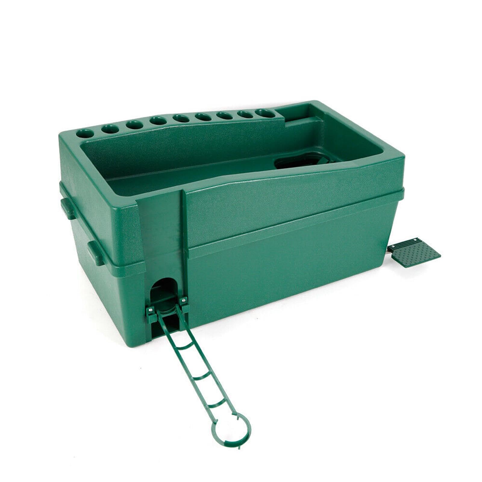 Automatic Golf Ball Dispenser - Green Powerless Golf Practice Machine & Ball Pitching Device (No Electricity Required, 62×32×32cm) - Perfect for Driving Range, Backyard Practice & Golf Training Sessions
