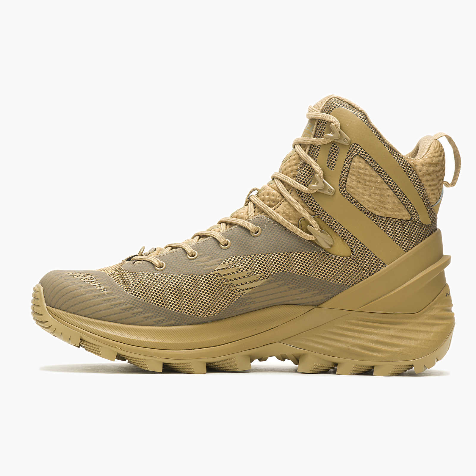 Rogue Tactical GTX Men's Waterproof Work Boots - Dark Coyote Brown - Durable & Comfortable for Construction, Hiking & Outdoor Work