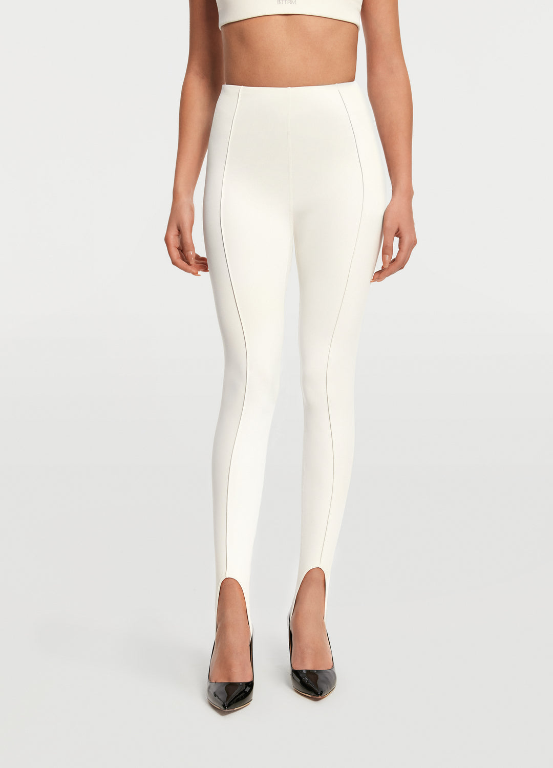 High Rise Stirrup Leggings for Women - Tummy Control Yoga Pants with Comfortable Waistband - Perfect for Workouts, Yoga & Everyday Wear