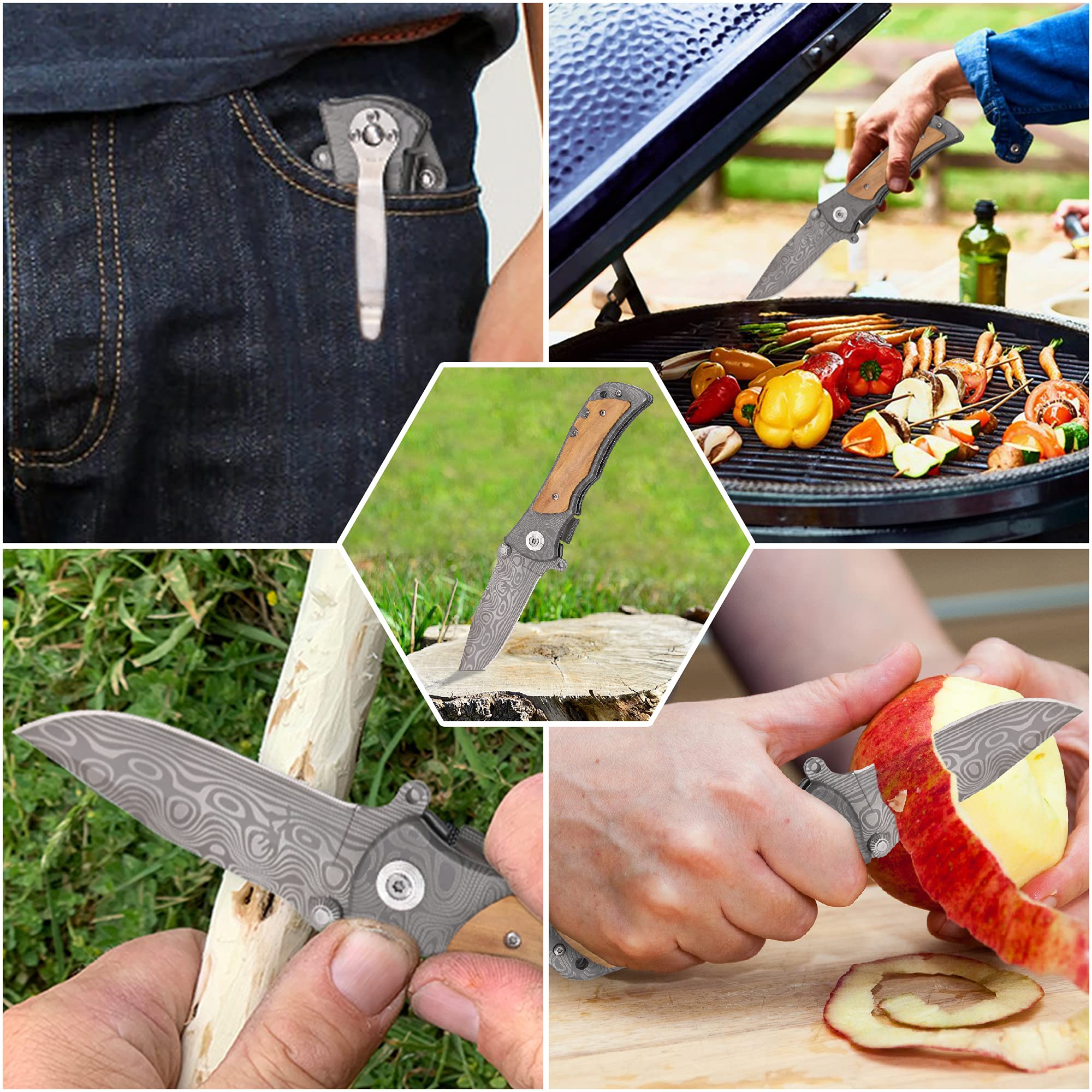 Engraved Tactical Pocket Knife with Assisted Opening - Personalized Gifts for Men, Husband & Boyfriend (Anniversary, Valentine's Day, Birthday) - Ideal for Outdoor Adventures, Camping & Everyday Carry