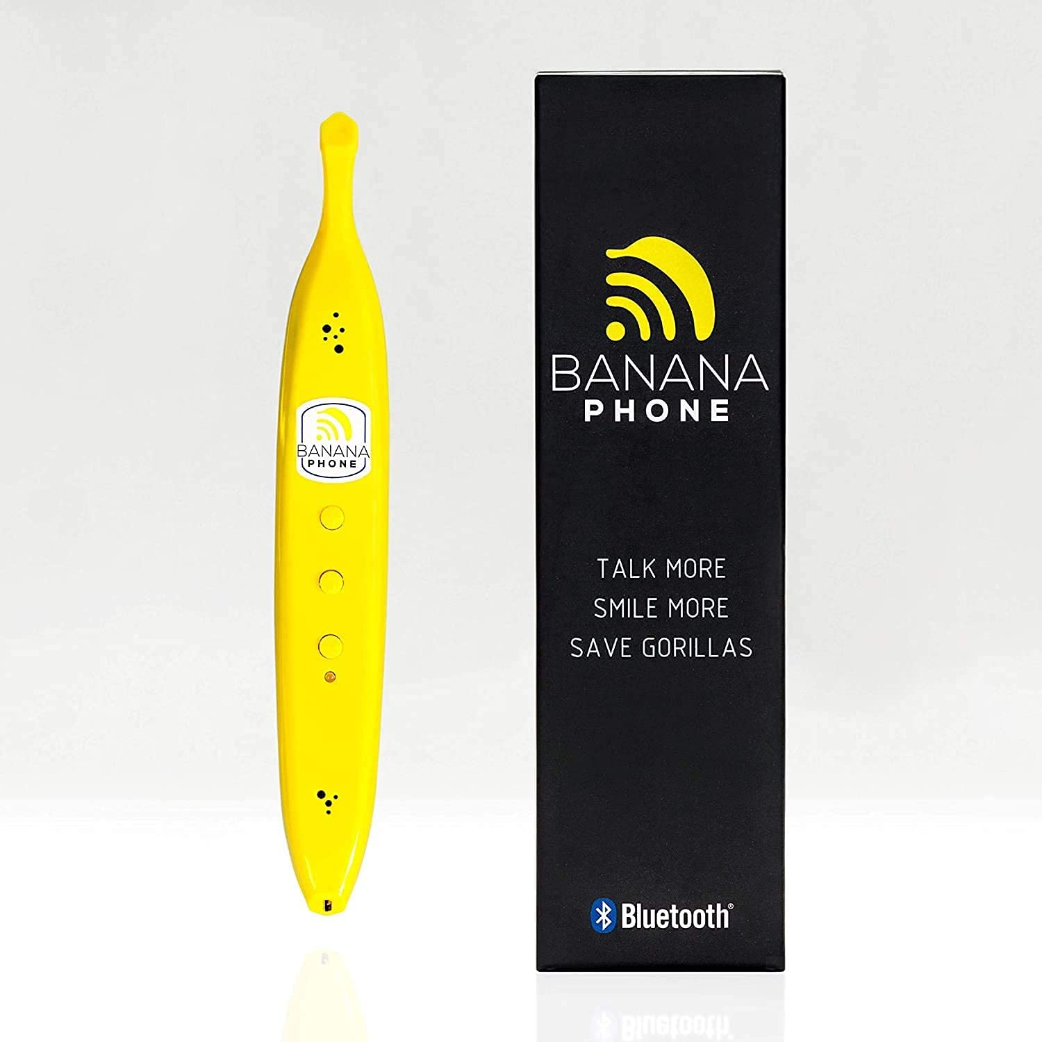 Banana Phone Bluetooth Handset - Wireless Headset for iPhone & Android Phones (3-Pack) - Perfect for Office, Home & Car Hands-Free Calling