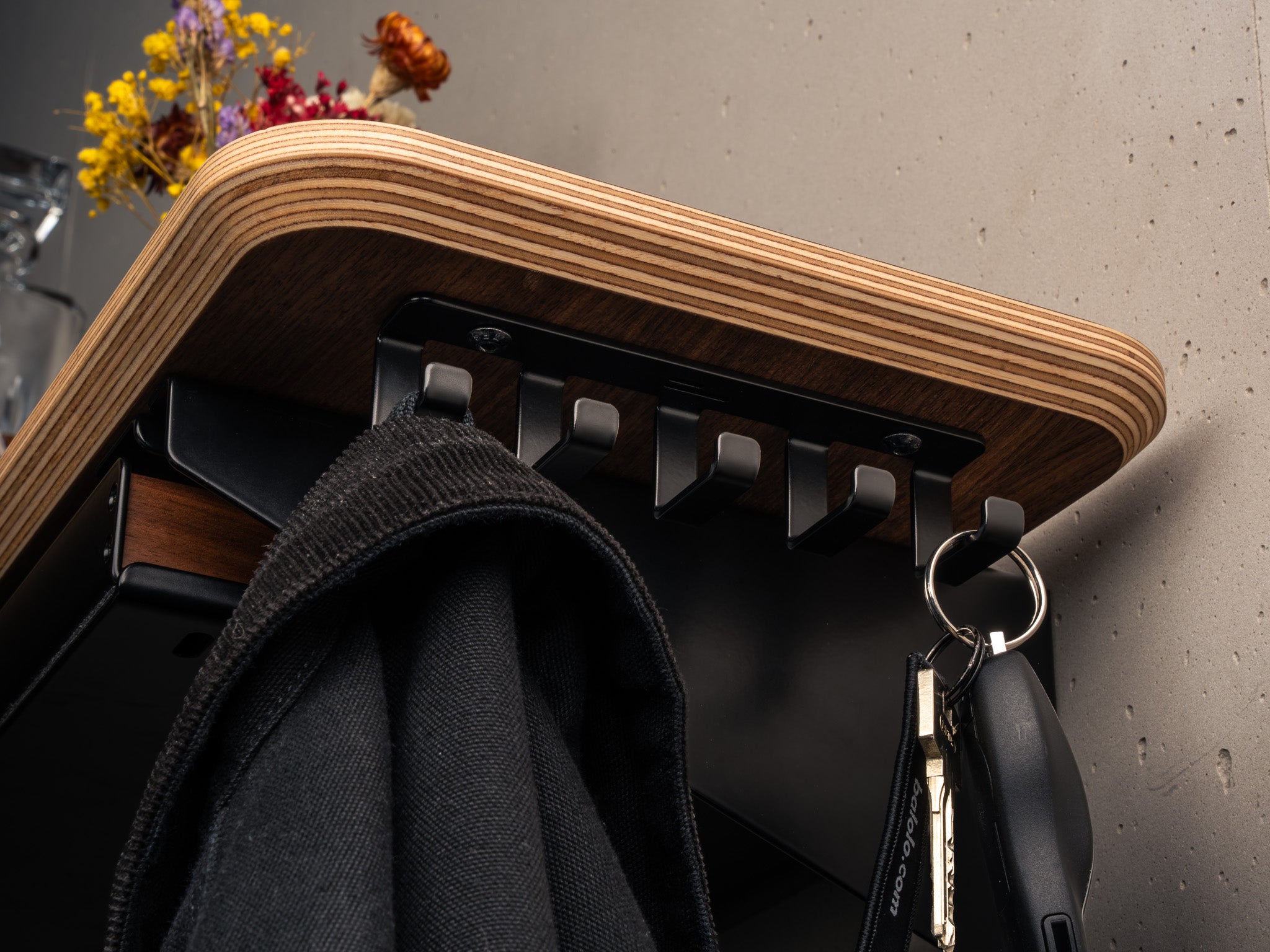 Wall Cockpit Medium - Premium Wall Mounted Organizer for Home & Office - Perfect for Keys, Mail, and Small Essentials - Ideal for Entryway, Kitchen, or Workspace Organization