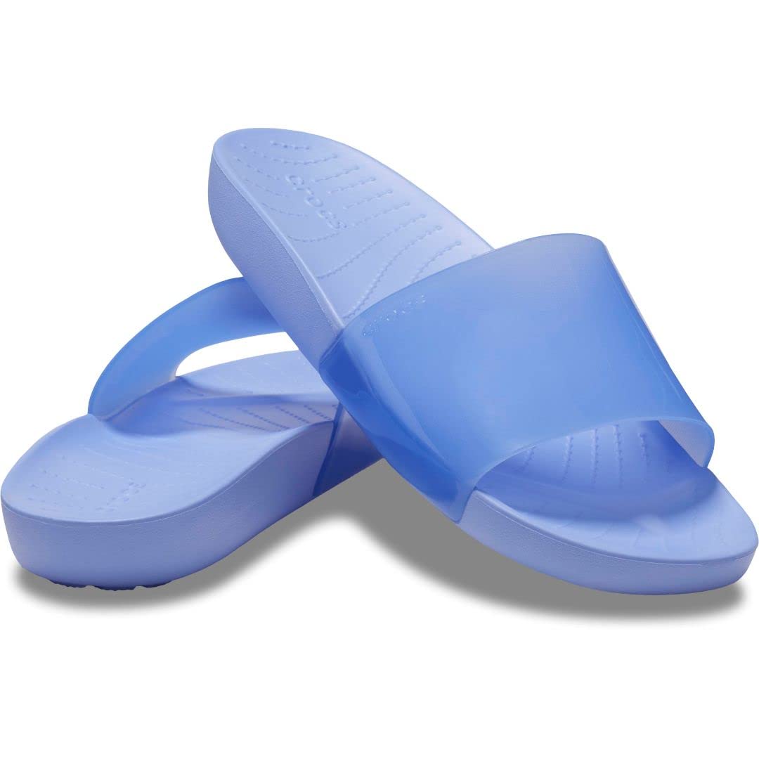 Crocs Women's Splash Slide Sandal - Comfortable Waterproof Beach Sandals for Women | Perfect for Pool, Shower, and Outdoor Activities