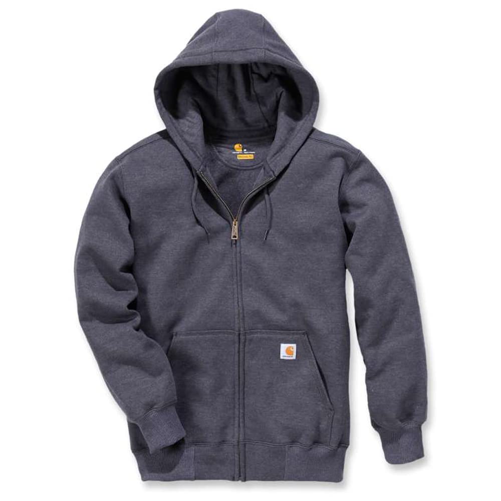 Carhartt Men's Hooded Sweatshirt - Durable Workwear Jacket for Outdoor Activities, Construction & Casual Wear | Warm Fleece Lining & Adjustable Hood