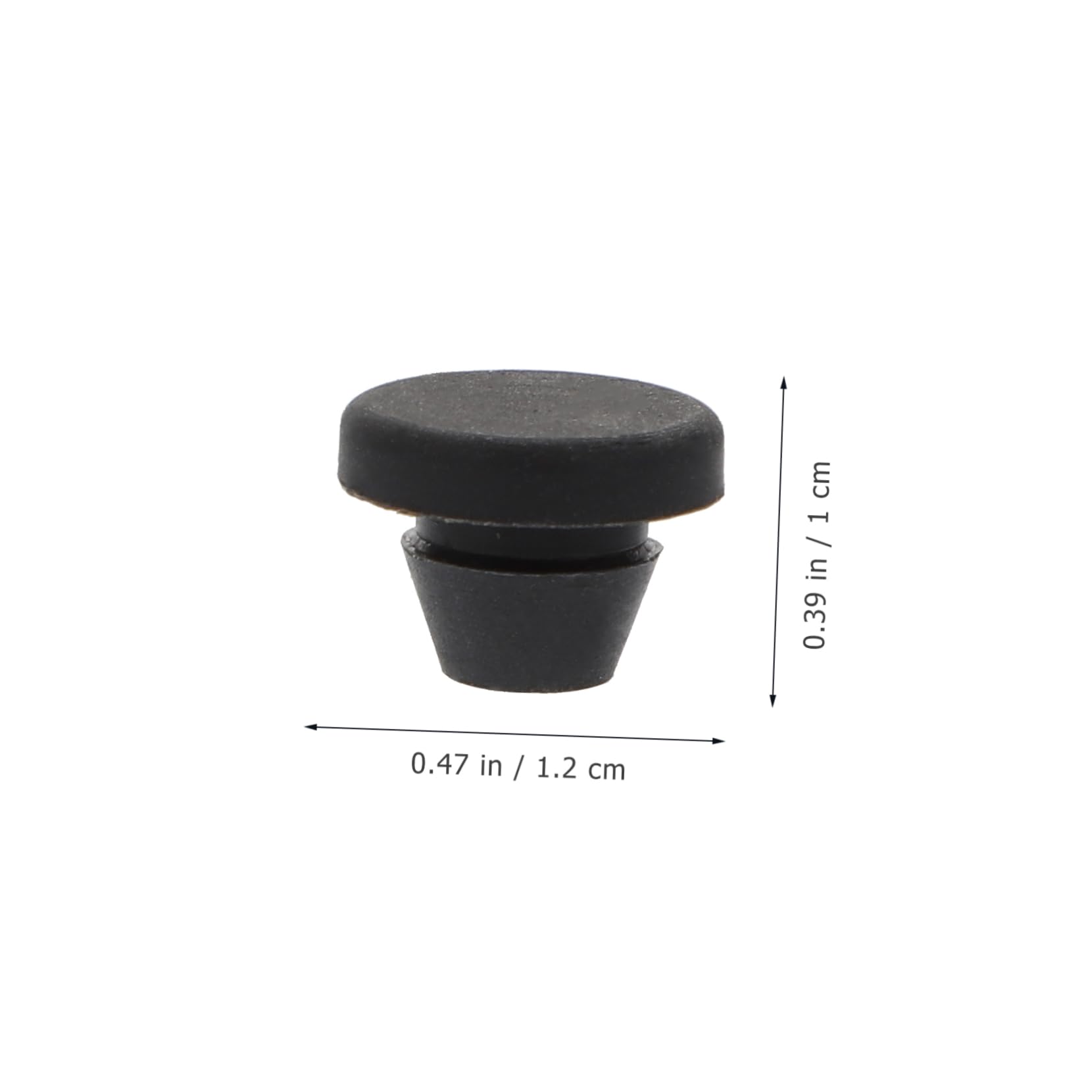 OSALADI 50 Pack Silicone Chair Leg Floor Protectors - Non-Slip Furniture Pads for Hardwood Floors, Tile & Laminate - Cone-Shaped Cushion Caps for Noise Reduction & Scratch Protection (Ideal for Dining Chairs, Office Desks & Home Furniture)