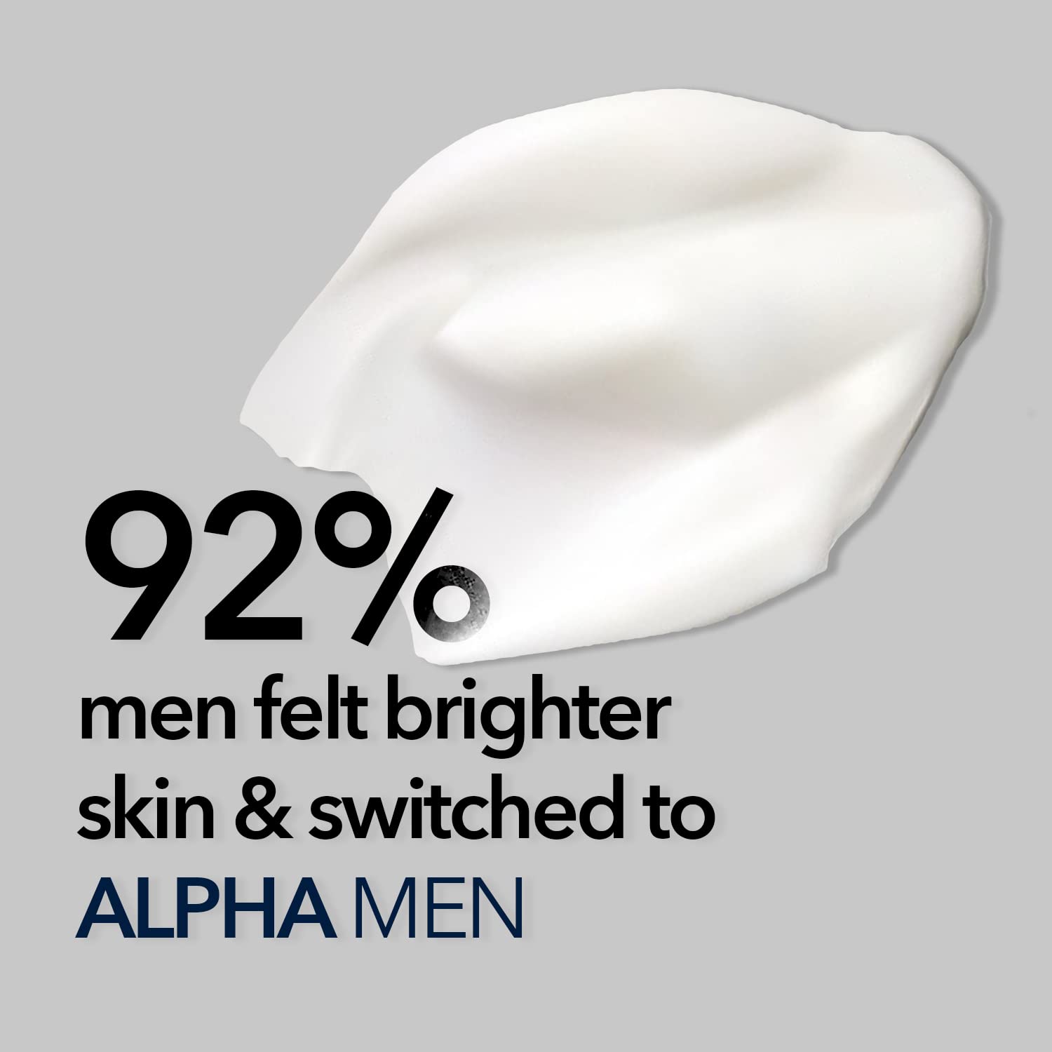 O3+ ALPHA MEN Bright Glow Face Wash 50g - Deep Cleansing & Brightening Facial Cleanser for Men - Perfect for Daily Skincare & Acne Treatment