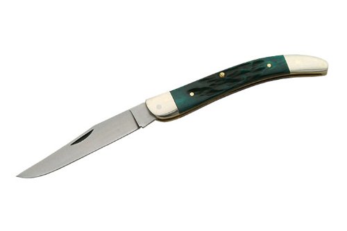 Szco Supplies Green Chili Folding Knife - Compact Pocket Knife for Outdoor Camping, Hiking & Everyday Carry (EDC)