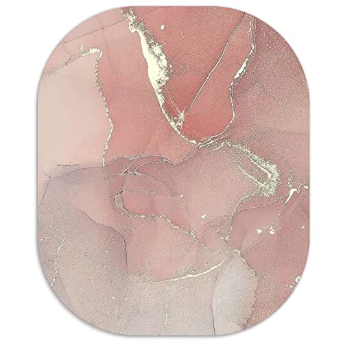 Pink textured marble