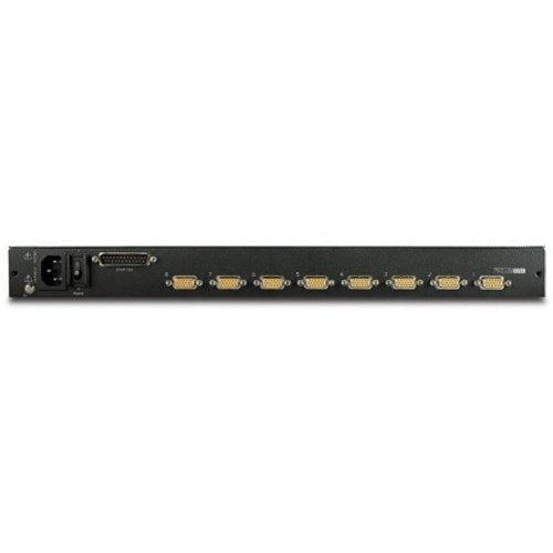 APC AP5808 17-Inch Rackmount LCD Console with 8-Port Analog KVM Switch - Ideal for Server Room Management & Data Center Control