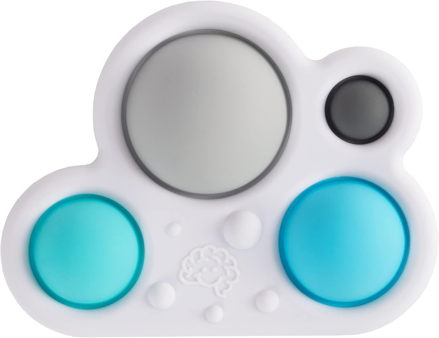 Fat Brain Toys Dimpl Billow & Bright - Sensory Baby Toy for Fine Motor Skills Development - Perfect for Playtime, Learning, and Stress Relief