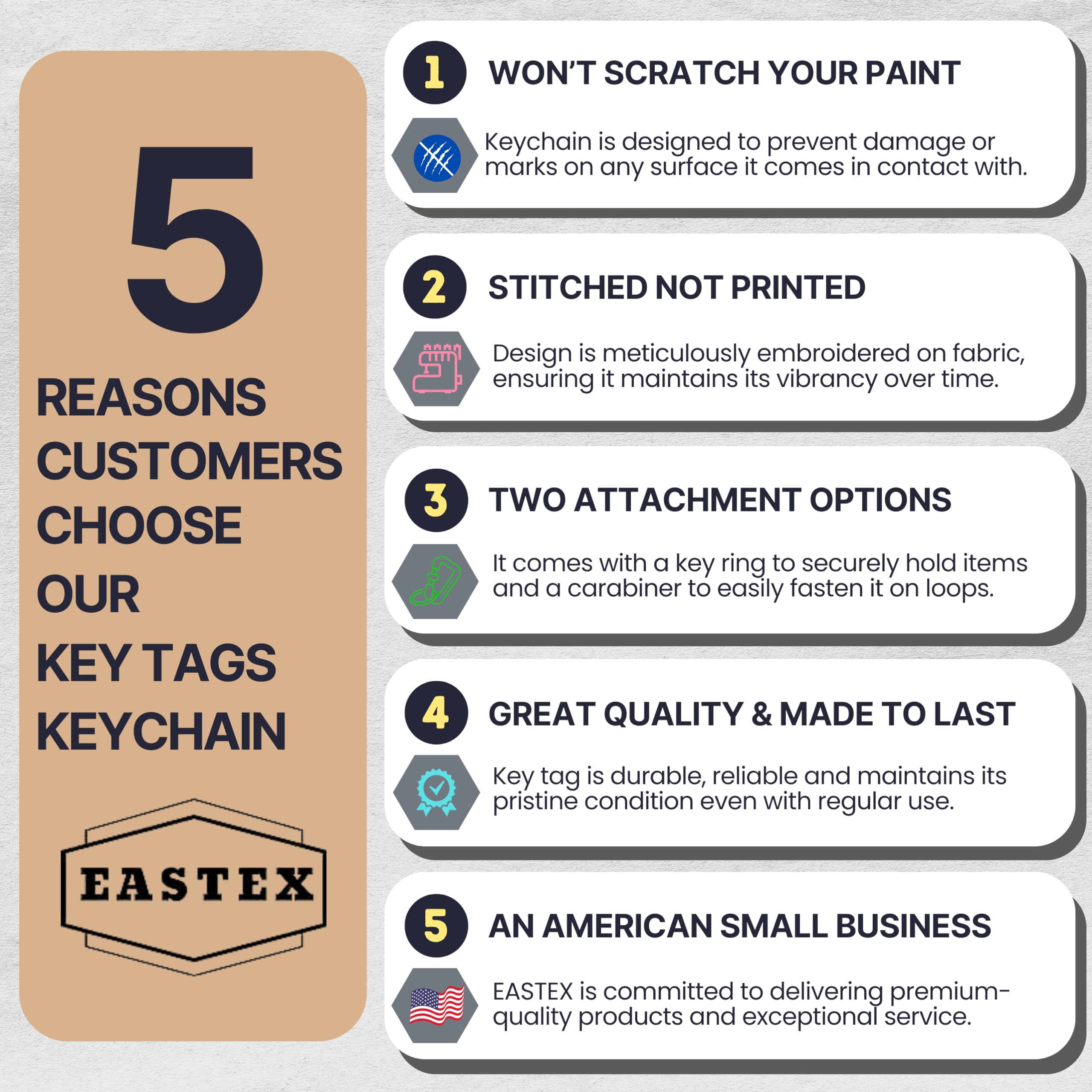 EASTEX Guatemala Flag Lanyard Keychain - Durable ID Badge Holder with Keyring for Men & Women - Perfect for Work, School, Events & Travel Souvenirs