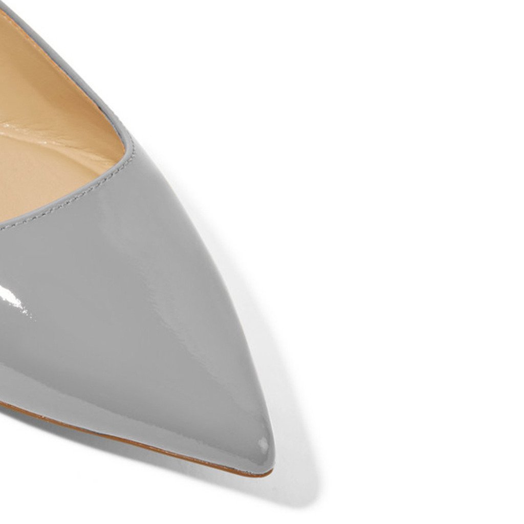 XYD Women's Casual Pointed Toe Flats - Slip On Patent Leather Ballet Shoes for Driving, Walking & Dress Occasions | Comfortable Loafers for Work, Office & Everyday Wear