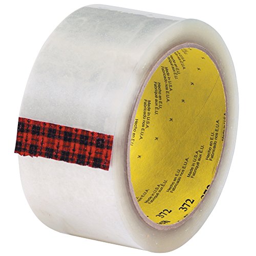 3M™ 372 Carton Sealing Tape - 2.2 Mil Thick, 2
