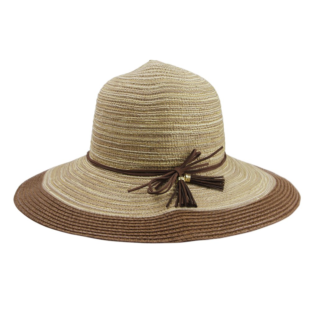 Women's Straw Bucket Hat - Floppy Wide Brim Beach Sun Hat for Summer Outdoor Activities | Perfect for Beach Vacations, Pool Parties & Gardening