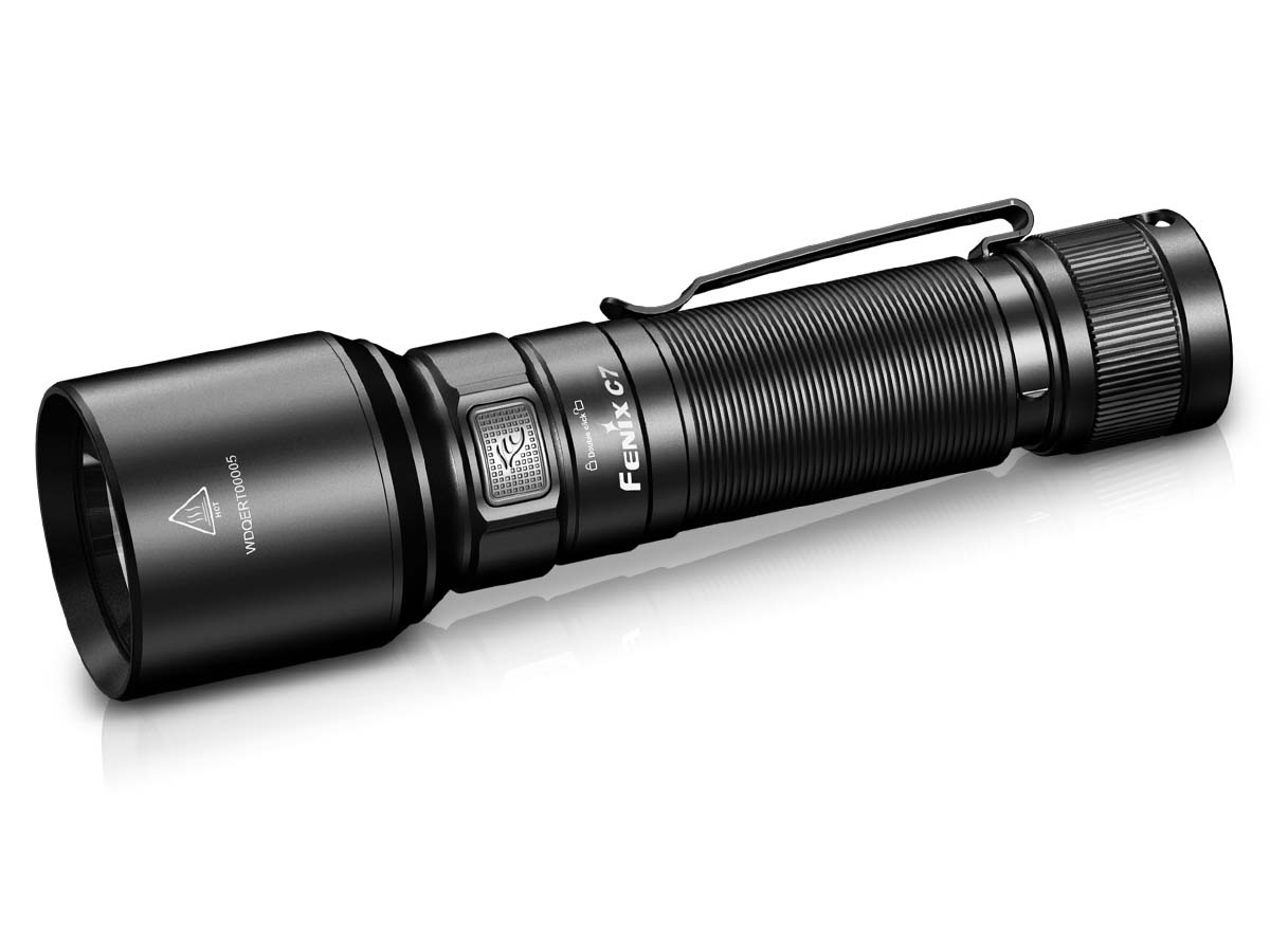 Fenix C7 Rechargeable LED Work Flashlight - 1000 Lumens, IP68 Waterproof, Durable for Construction, Camping, Hiking & Emergency Use