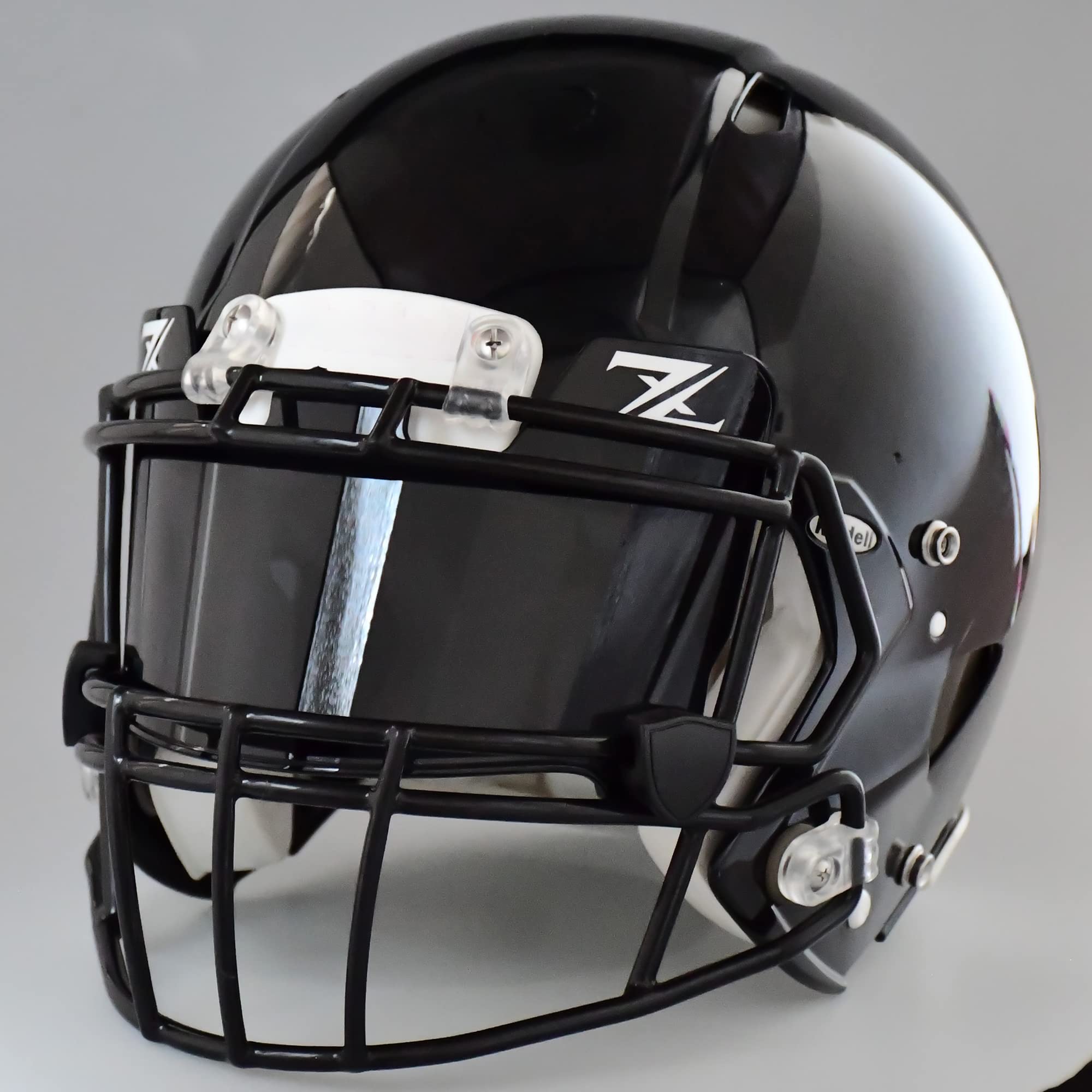 2Pcs Tinted Football Visor for Youth & Adult Helmets - Anti-Glare Sun Protection for Day Games & Outdoor Training