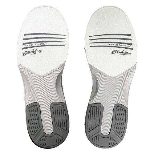 KR Strikeforce Austin Charcoal/Brown Men's Bowling Shoes - Lightweight & Comfortable for League Play & Tournament Bowling