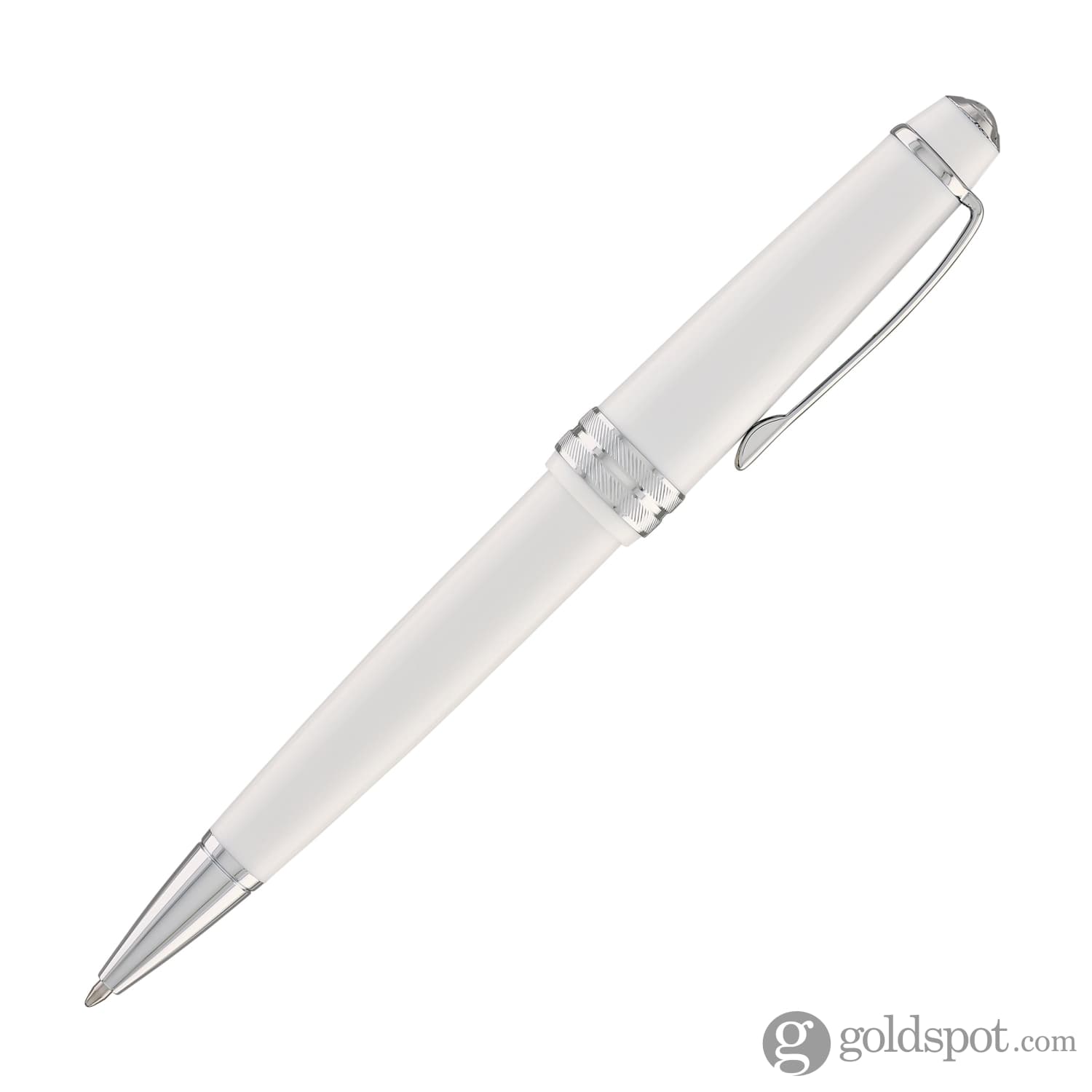 Cross Bailey Light Ballpoint Pen - Premium Polished White Resin Pen for Smooth Writing - Perfect for Office, School & Gift Giving