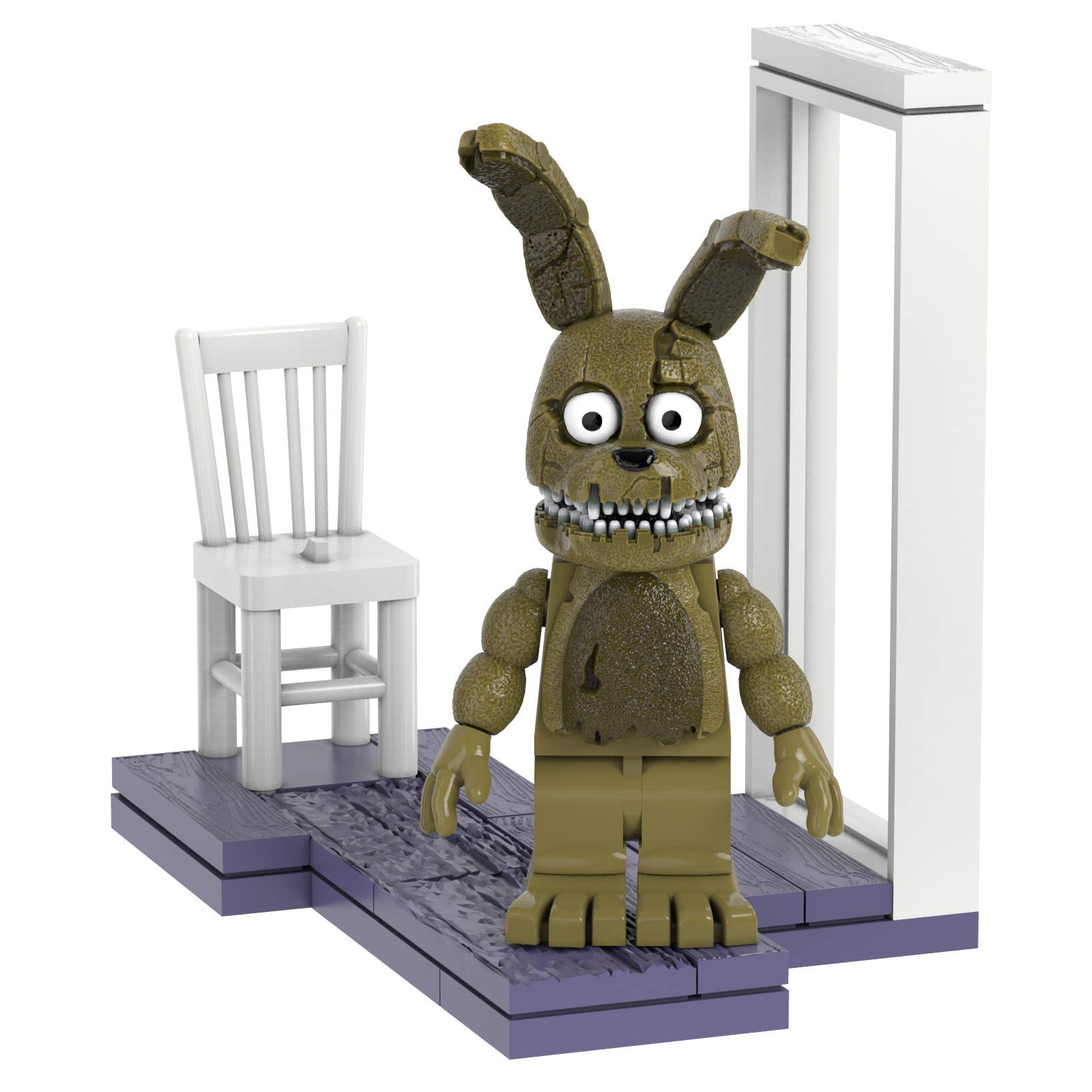 McFarlane Toys Five Nights at Freddy's Fun with Plushtrap Micro Action Figure Set - Perfect for FNAF Collectors, Birthday Gifts & Horror Game Fans