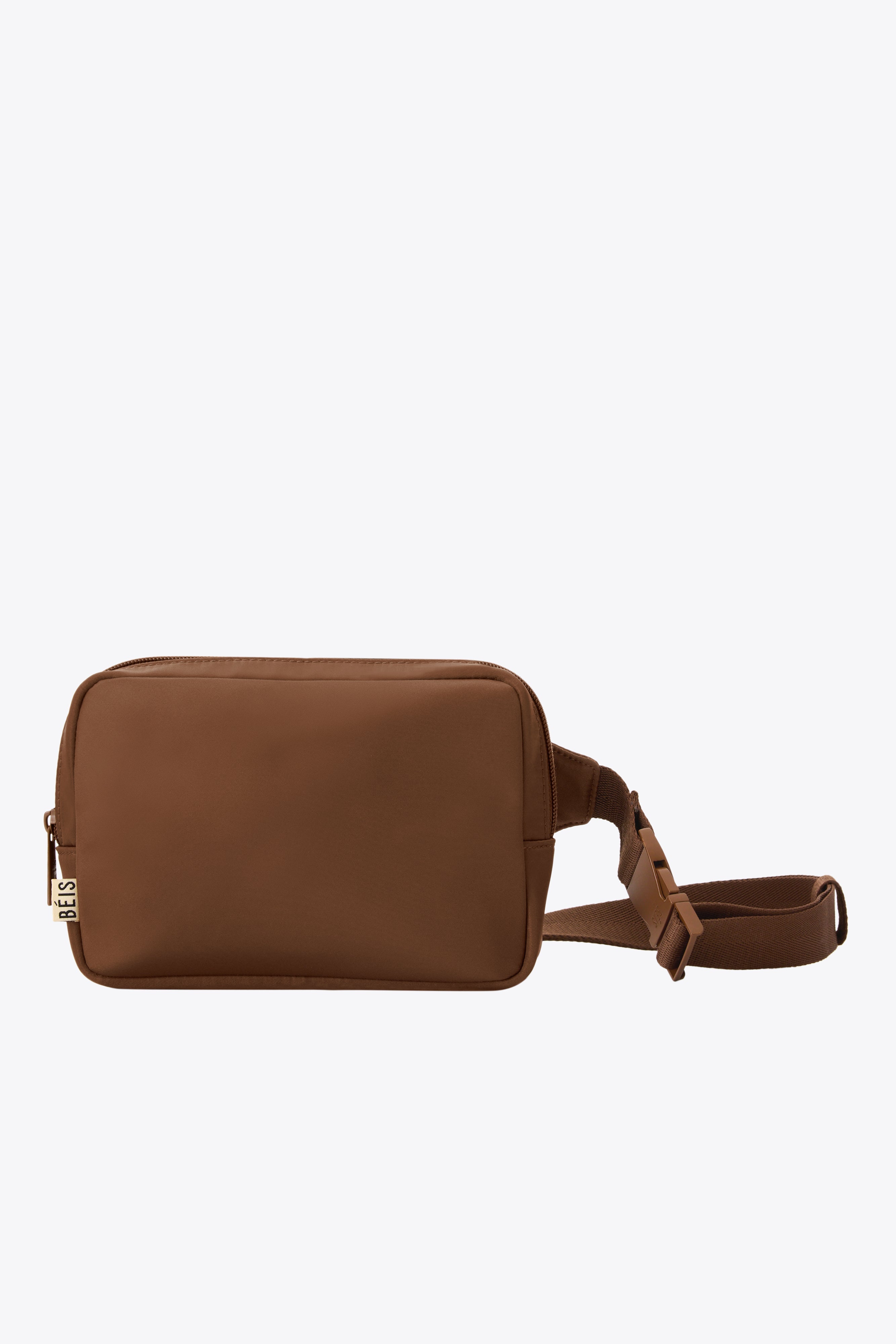 Premium Maple Leather Belt Bag for Men & Women - Stylish & Durable Waist Pack for Travel, Hiking, Running & Everyday Use