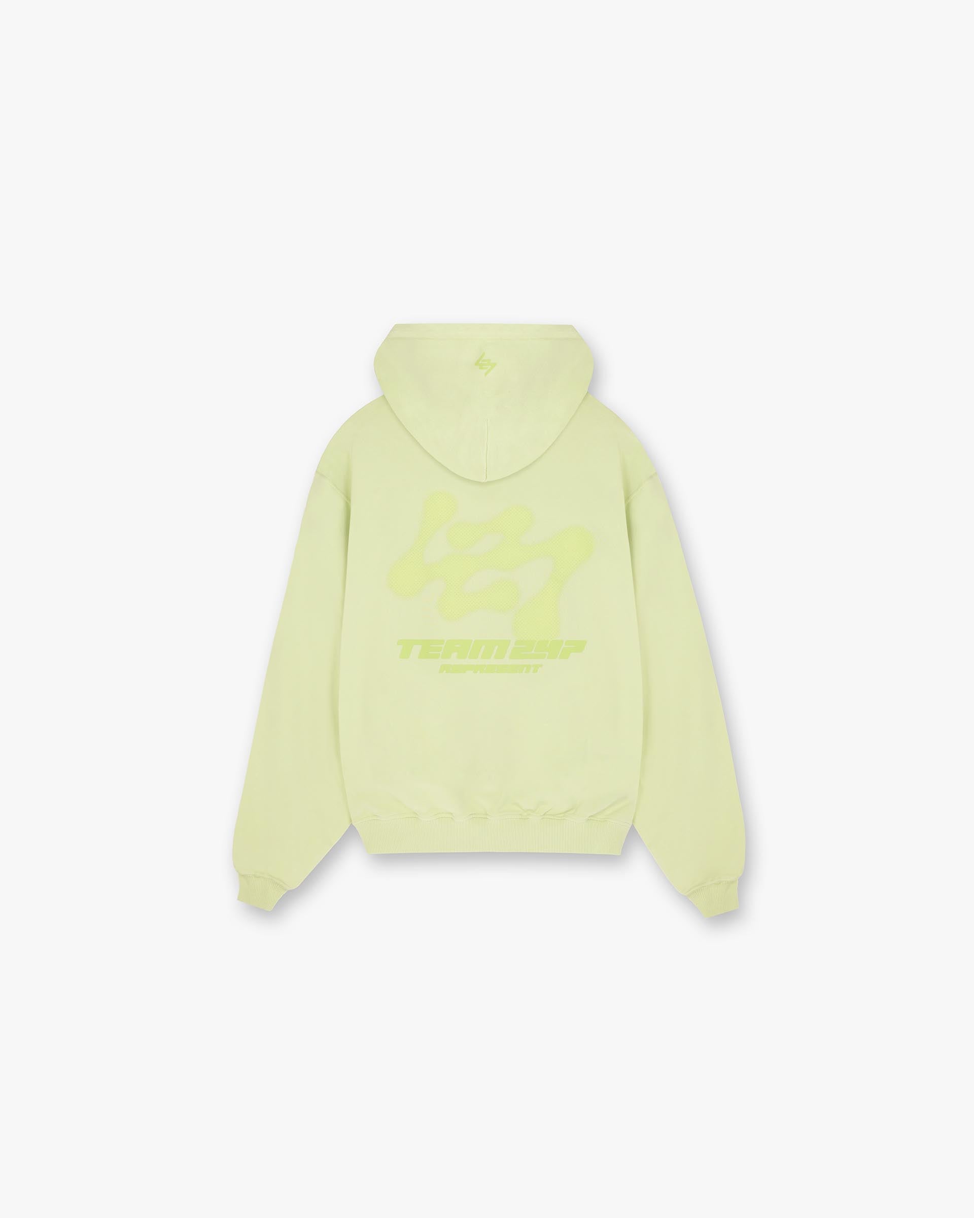 247 Future Terrains Oversized Hoodie - Shadow Lime | Trendy Streetwear for Men & Women | Perfect for Casual Outfits, Gym Wear & Loungewear