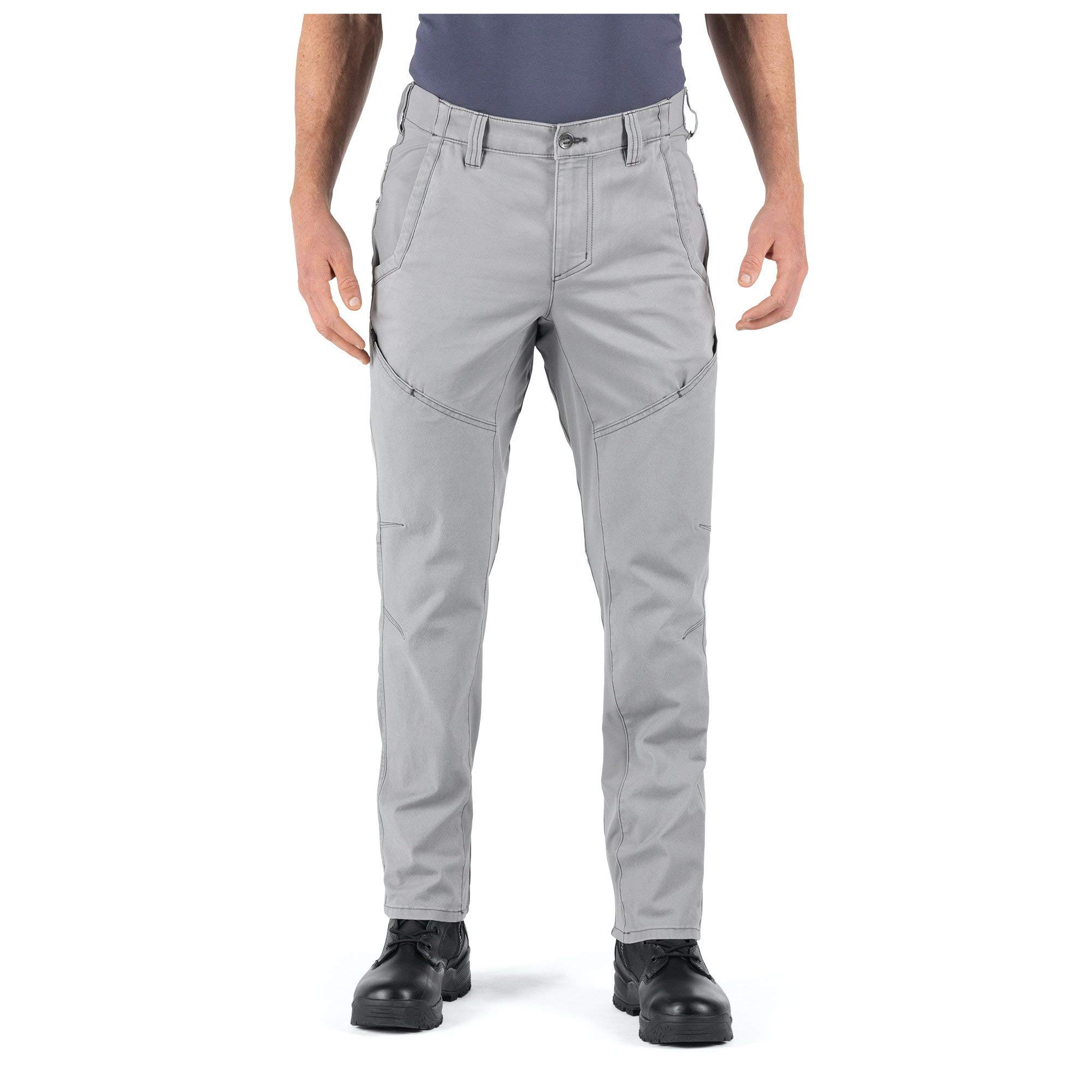 5.11 Tactical Men's Quest Pants 74510 - Durable Tactical Pants for Outdoor, Hiking & Work - Ripstop Fabric & Multi-Pocket Design
